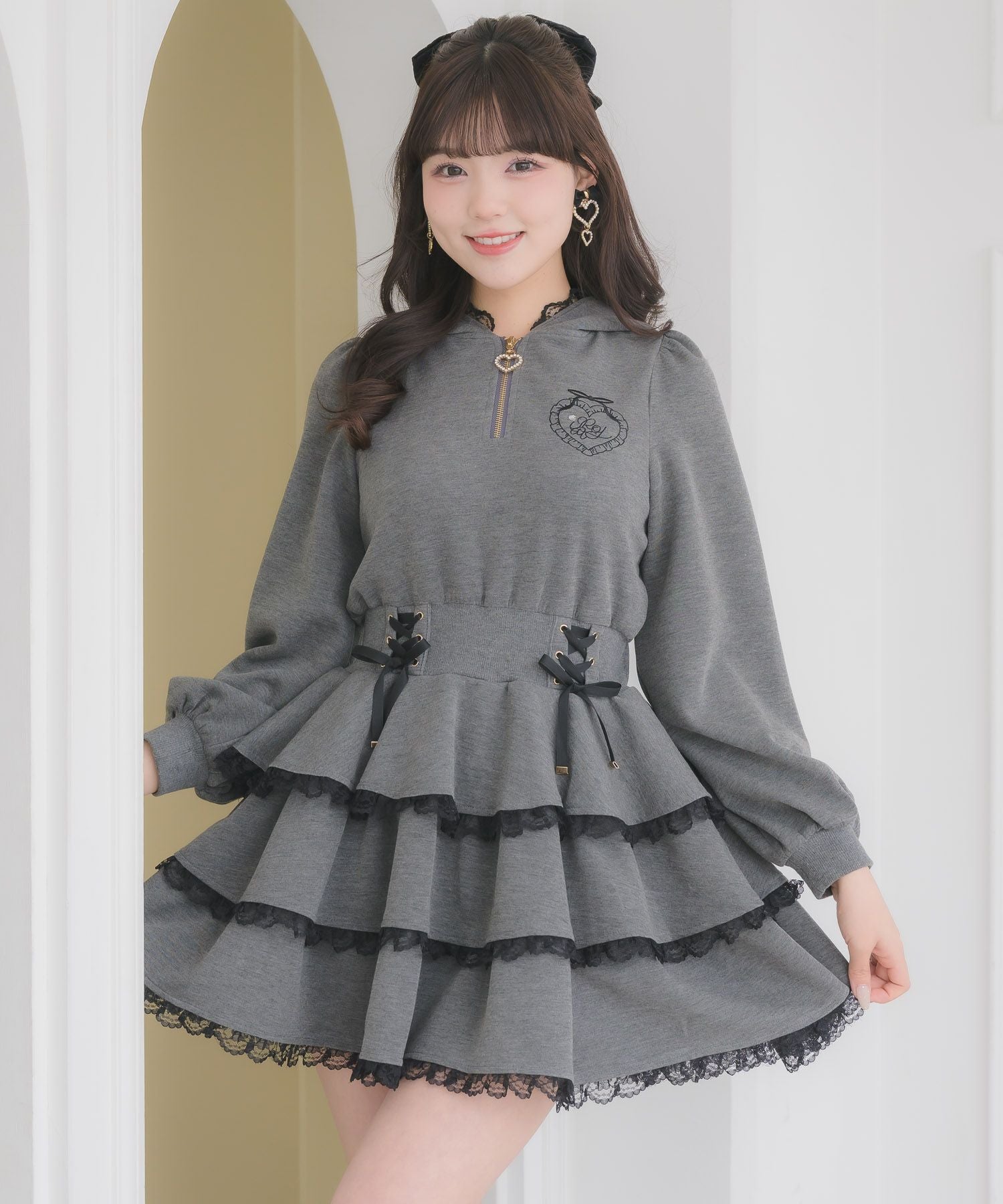 ティアードスウェットワンピース | Rlab store
