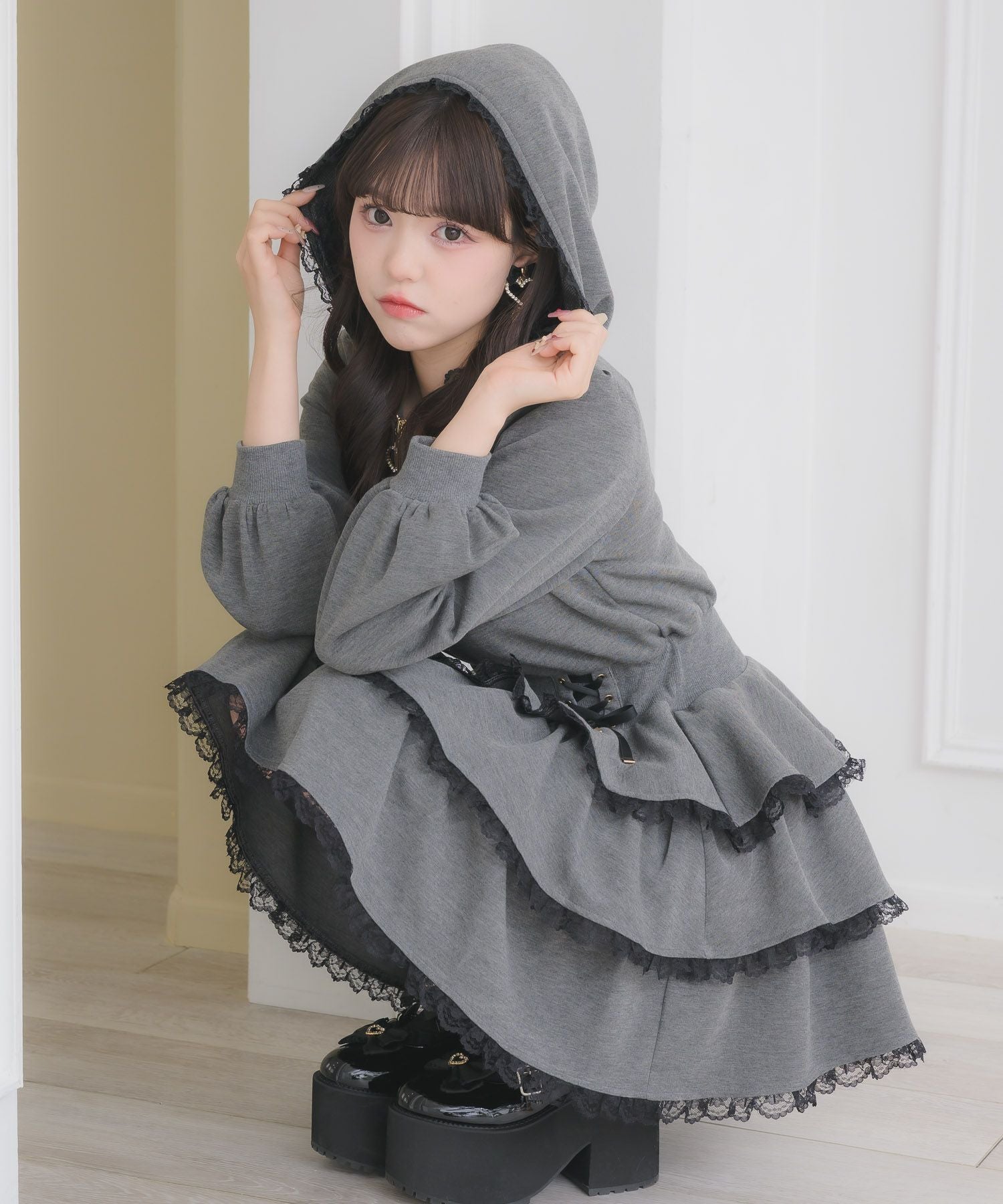 ティアードスウェットワンピース | Rlab store