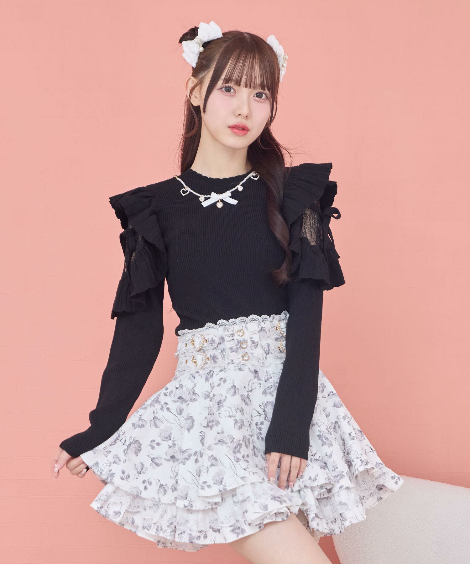 裾ファースカート | Rlab store