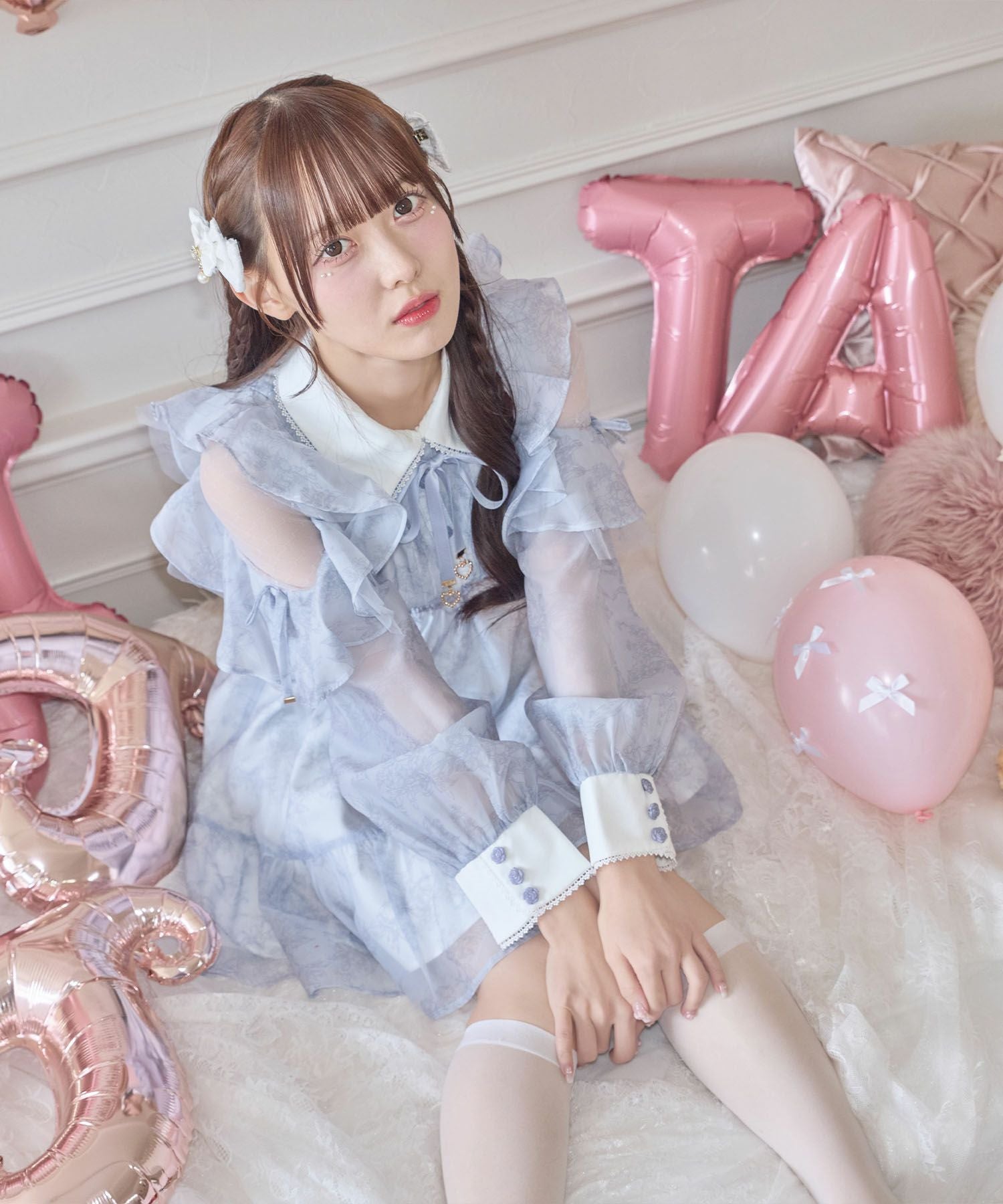 花柄ミニワンピース | Rlab store