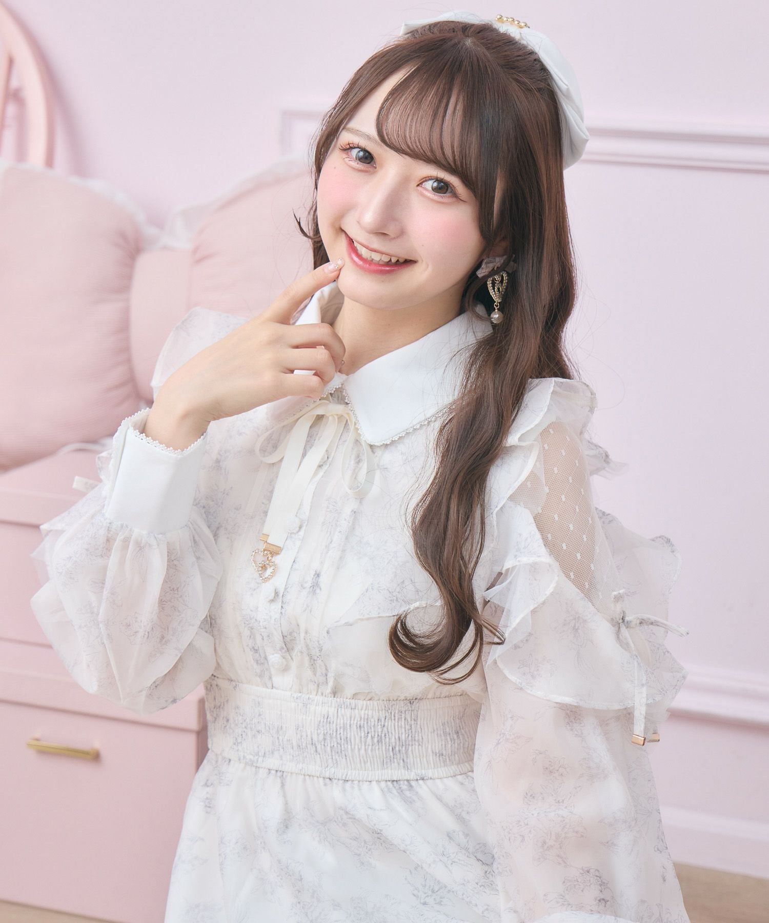 花柄ミニワンピース | Rlab store