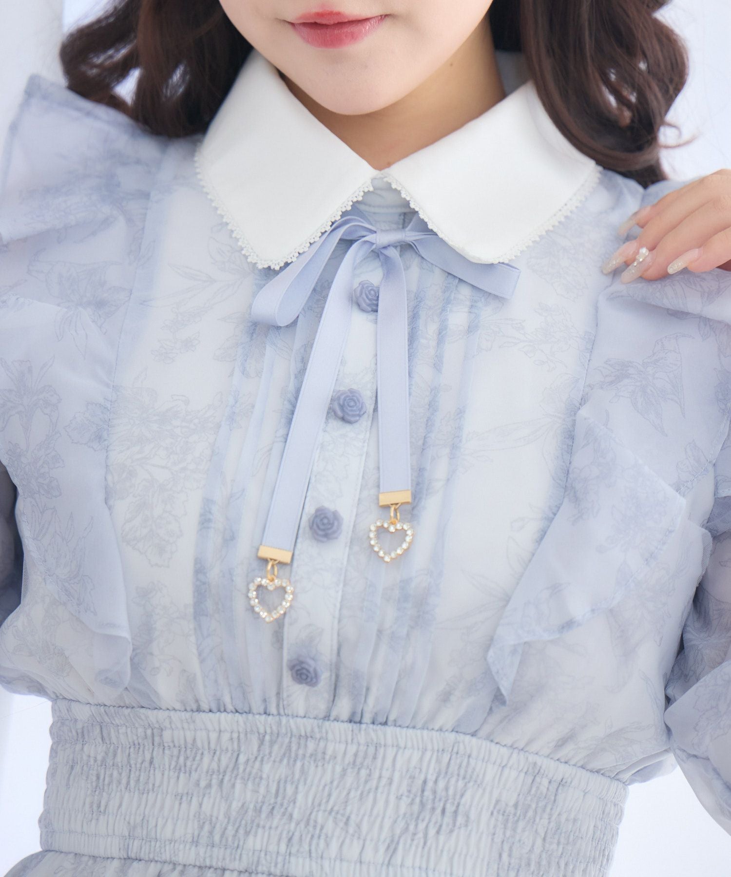 花柄ミニワンピース | Rlab store