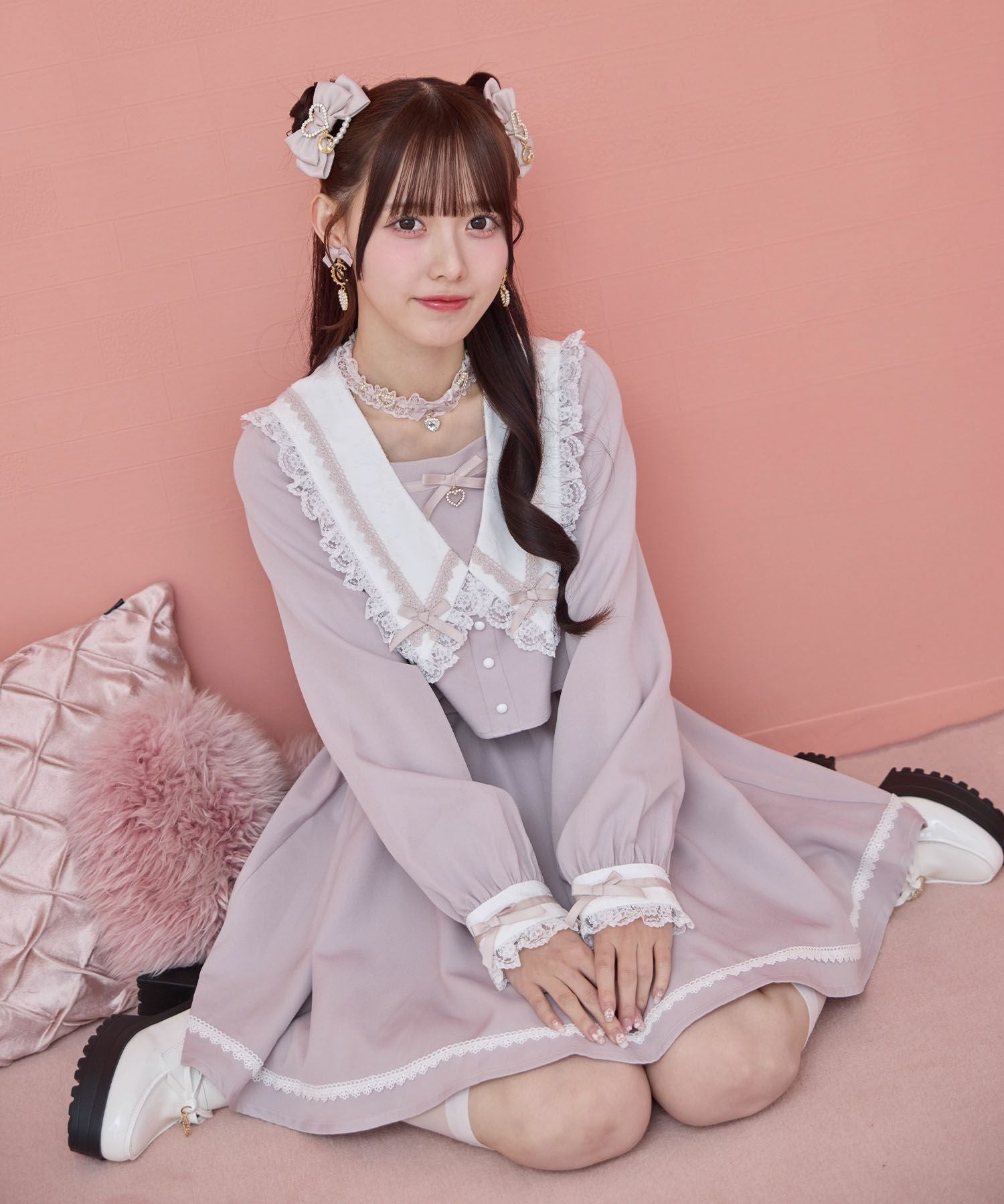 セーラー風ネクタイブラウス | Rlab store