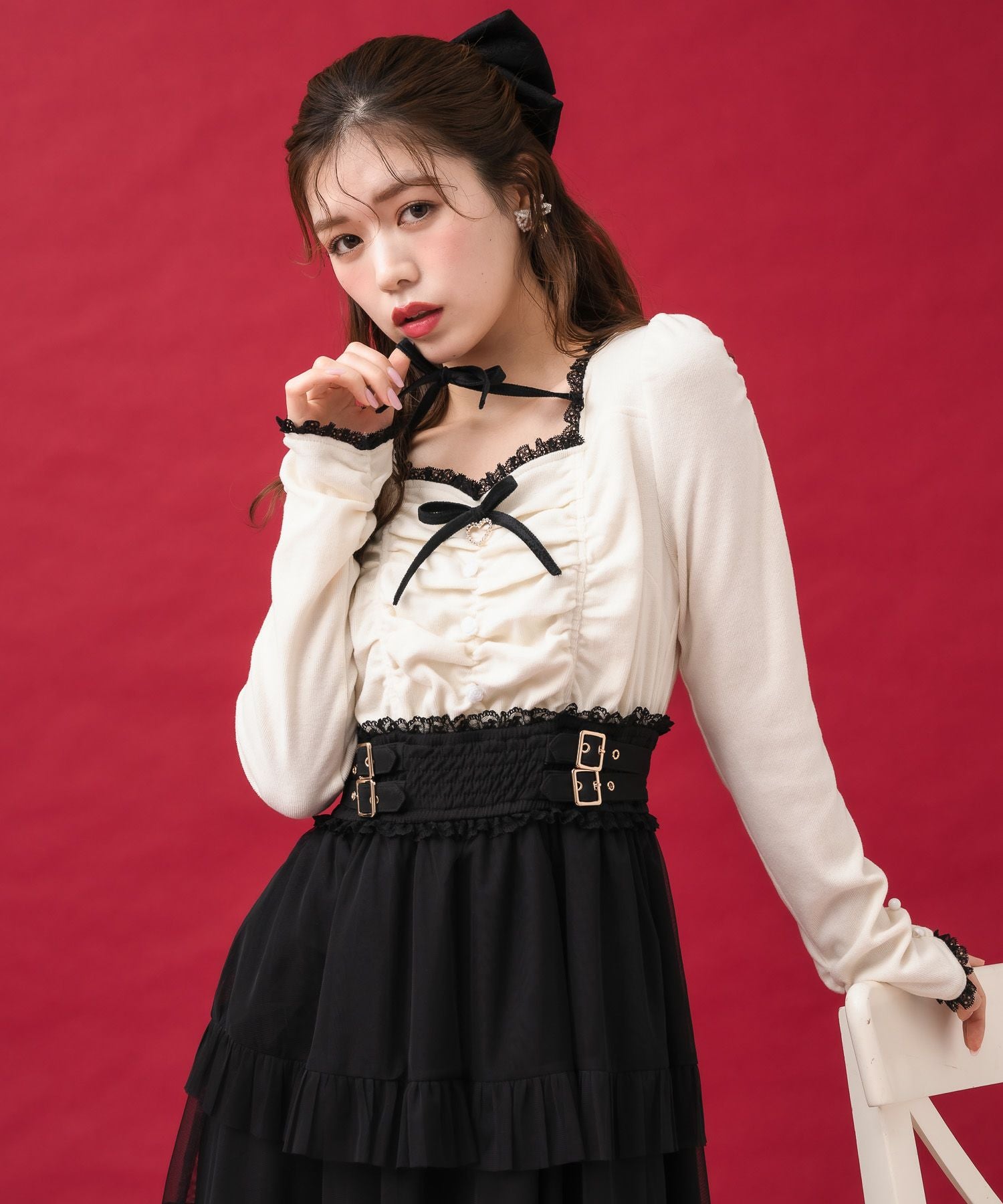 チュールティアードドッキングワンピース | Rlab store