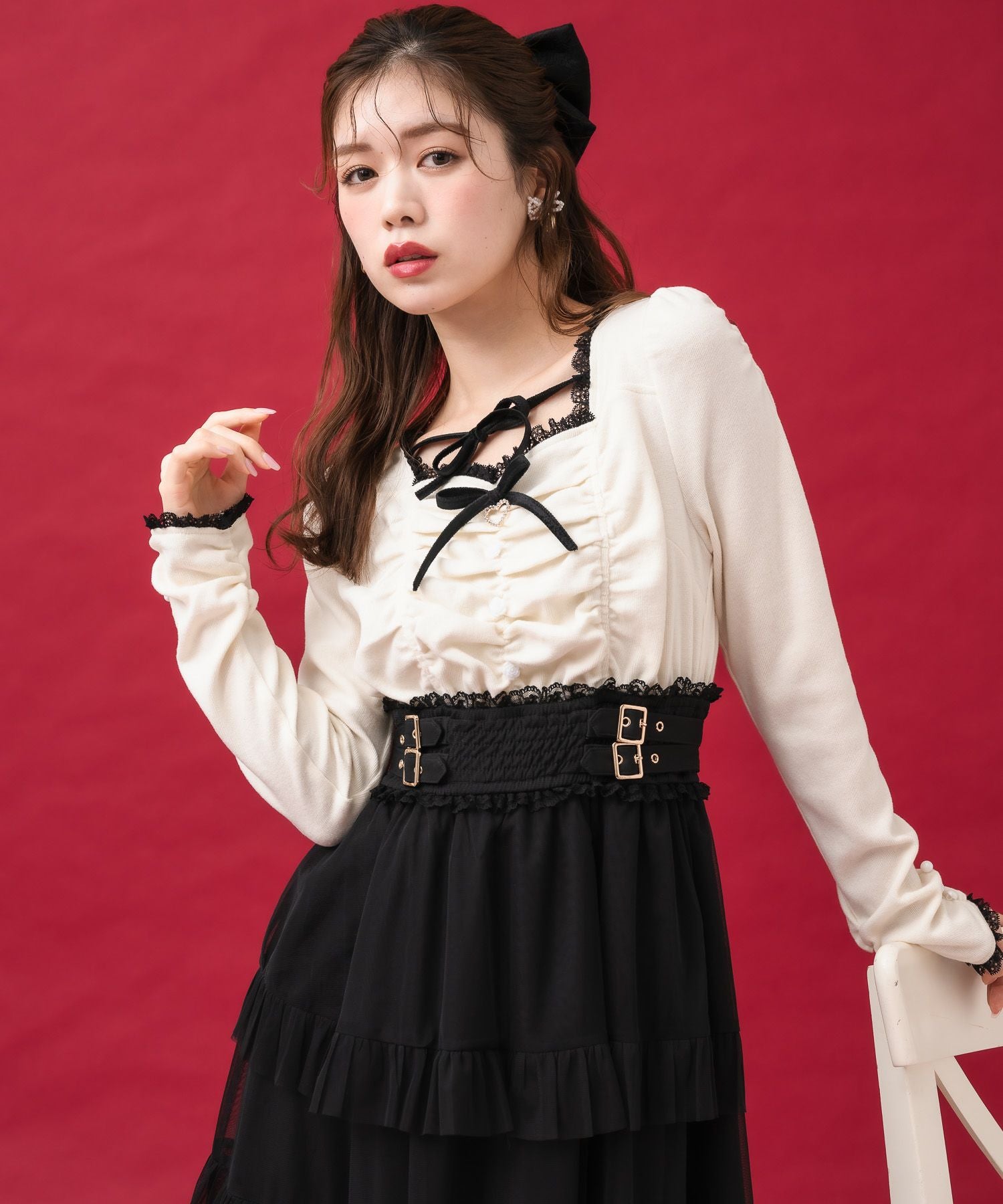 チュールティアードドッキングワンピース | Rlab store