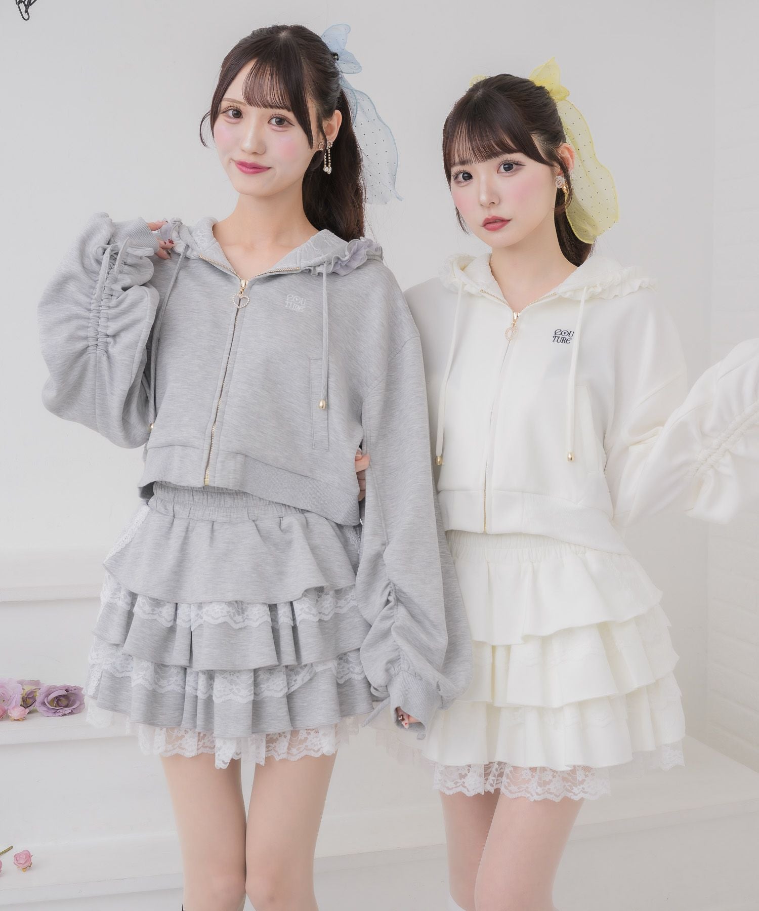フードフリルパーカー | Rlab store