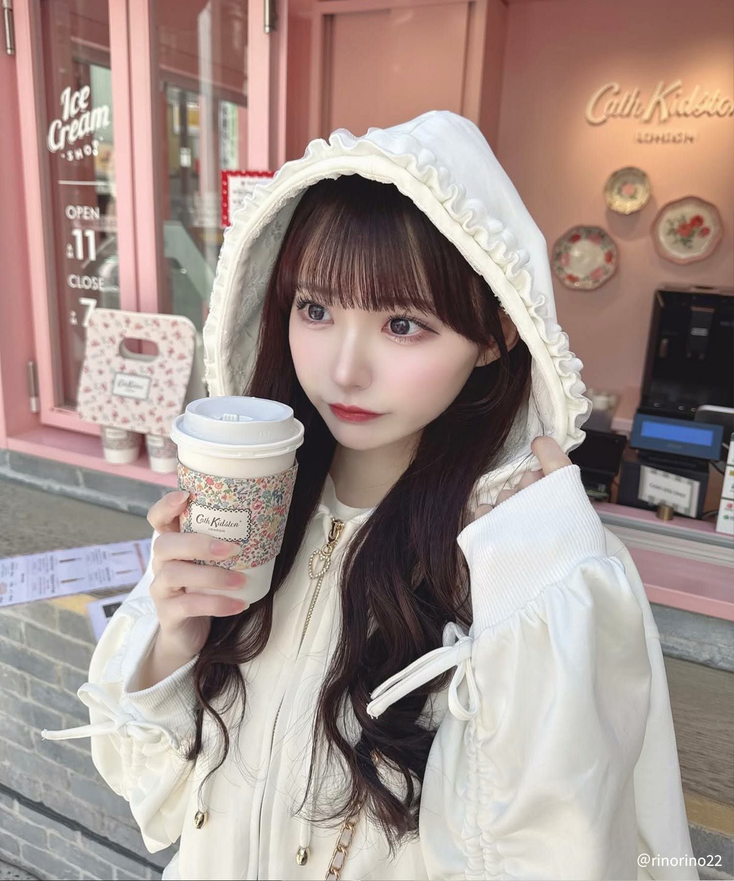 フードフリルパーカー | Rlab store
