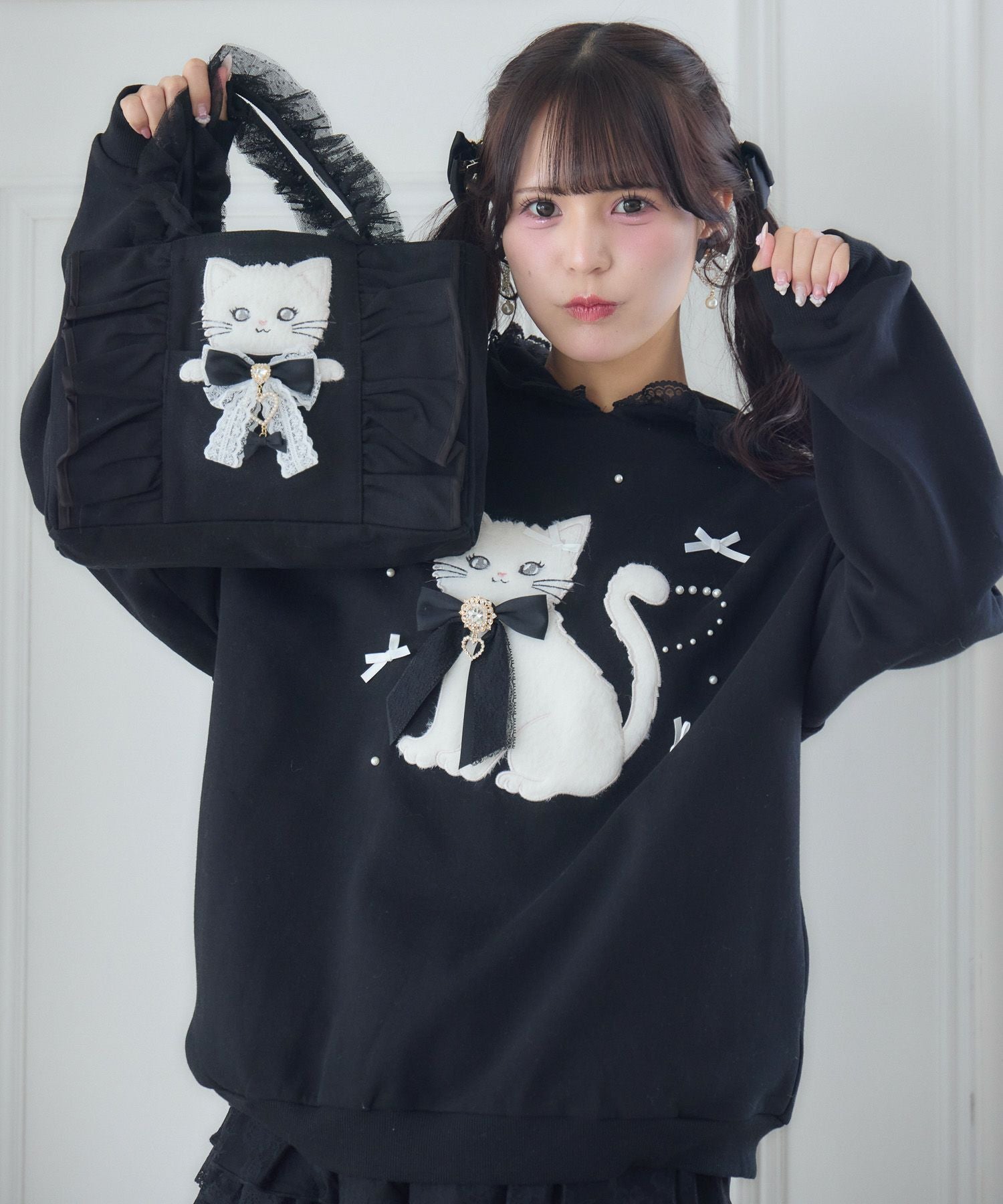 RibbonCat ミニトートバッグ | Rlab store