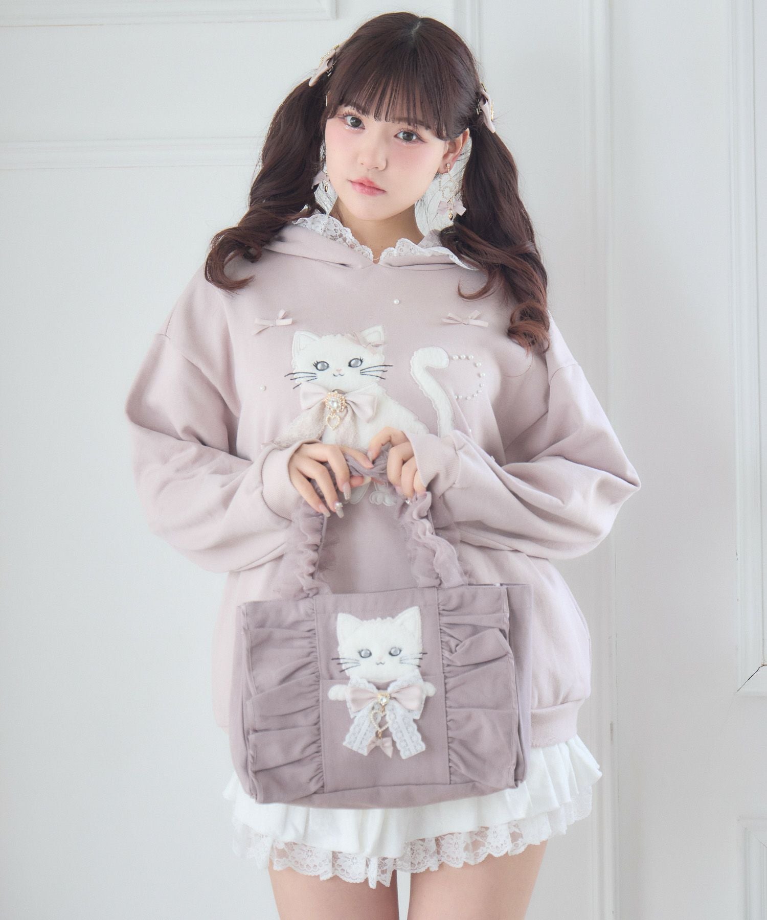RibbonCat ミニトートバッグ | Rlab store