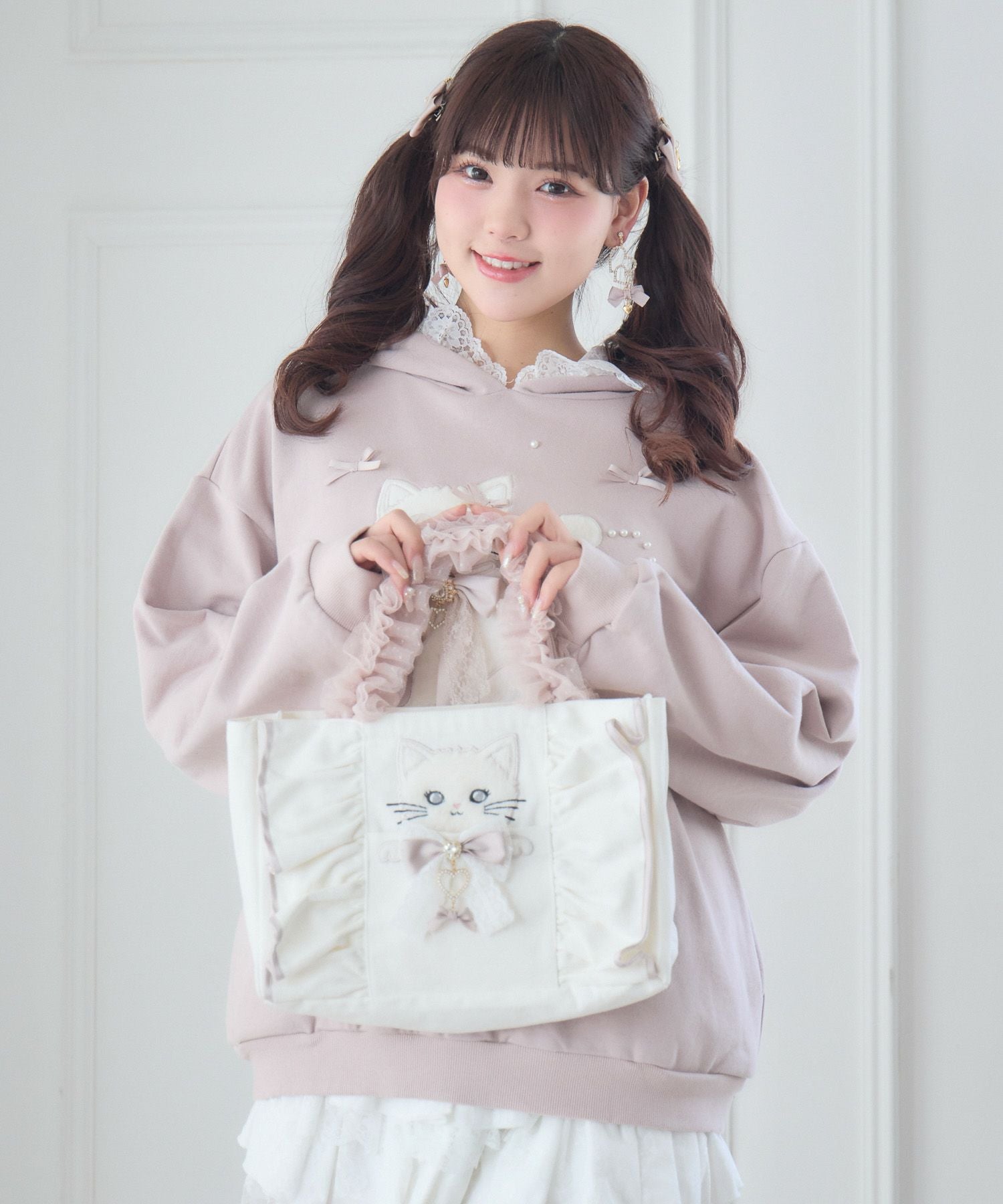 RibbonCat ミニトートバッグ | Rlab store