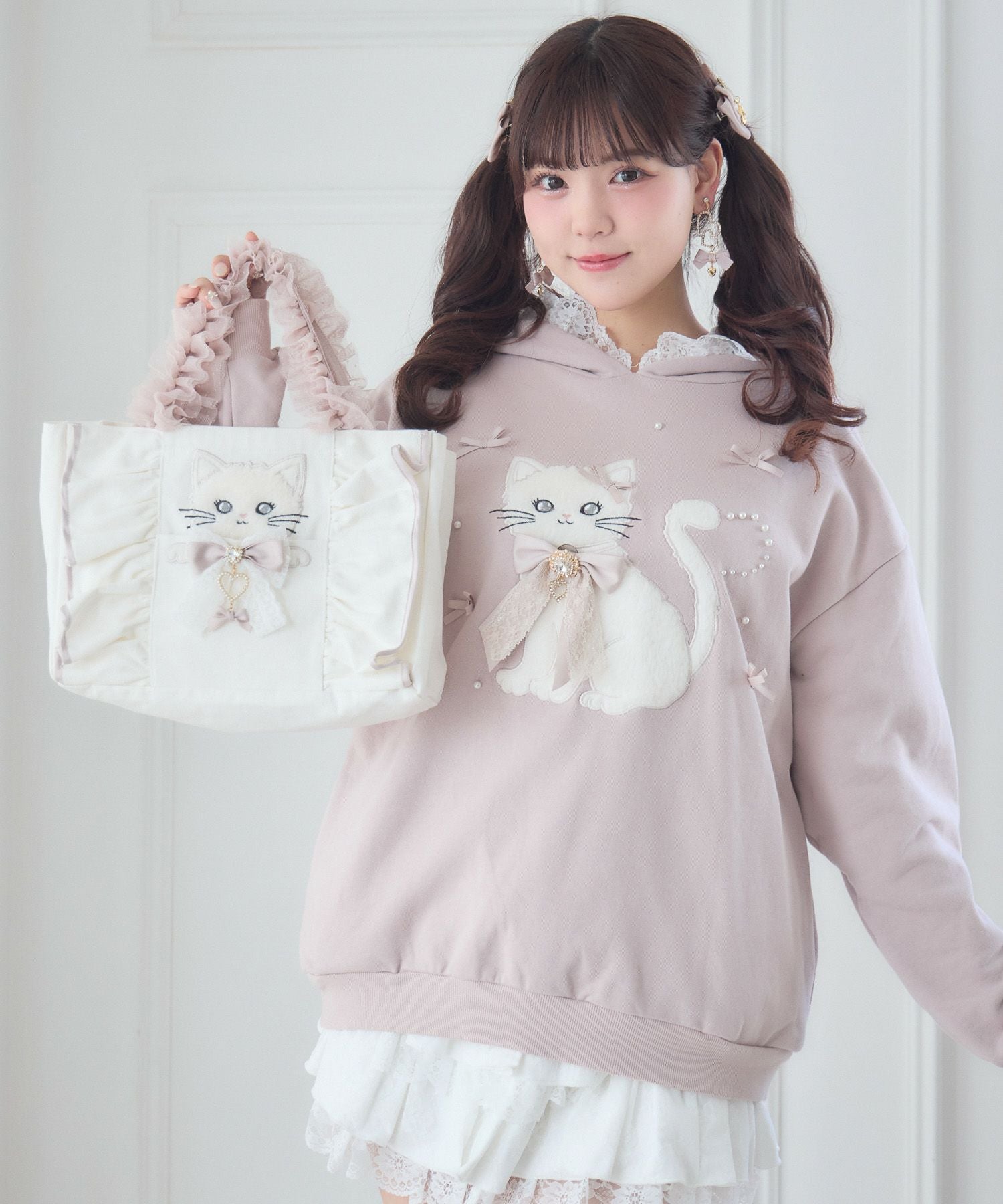 RibbonCat ミニトートバッグ | Rlab store