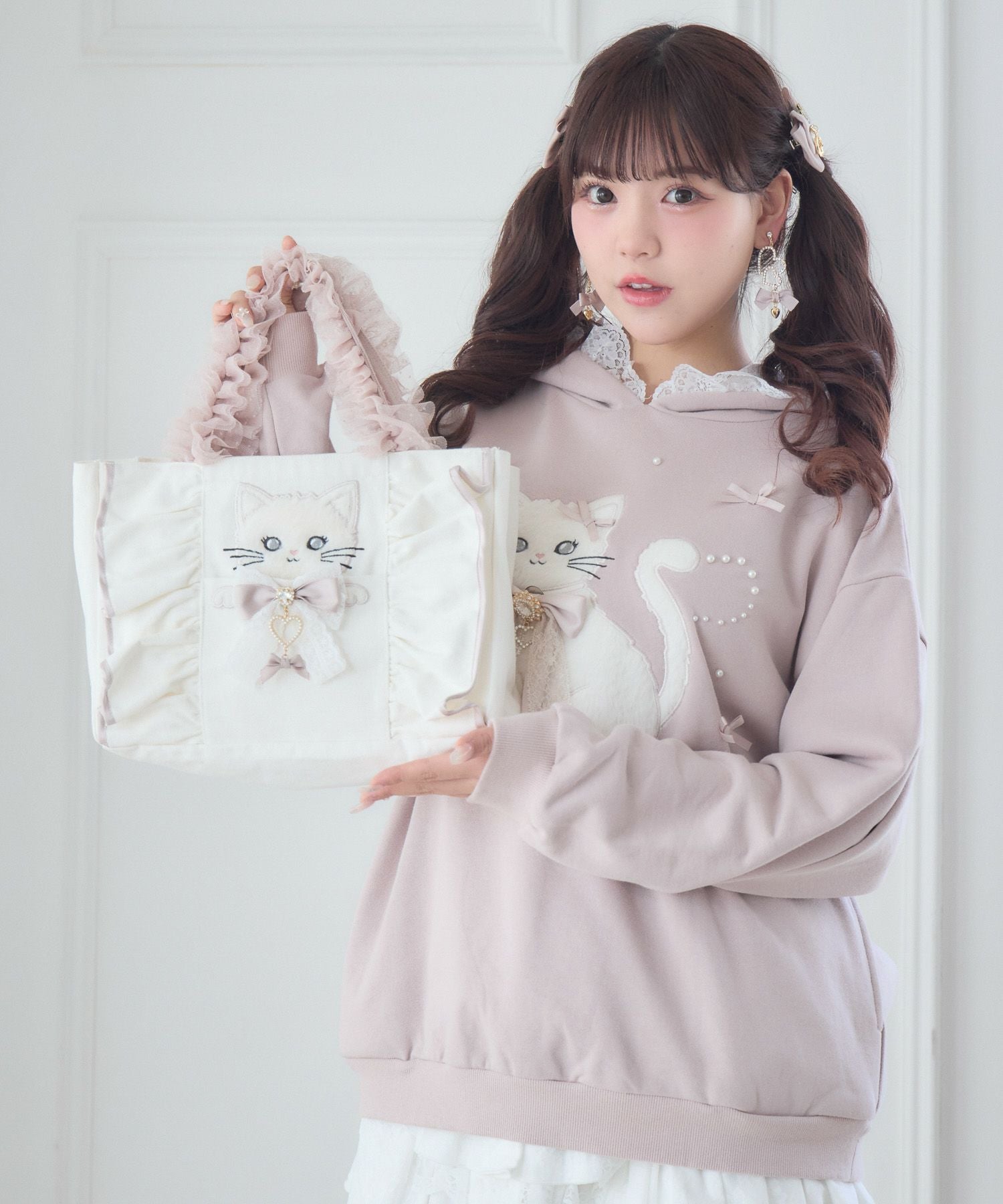 RibbonCat ミニトートバッグ | Rlab store