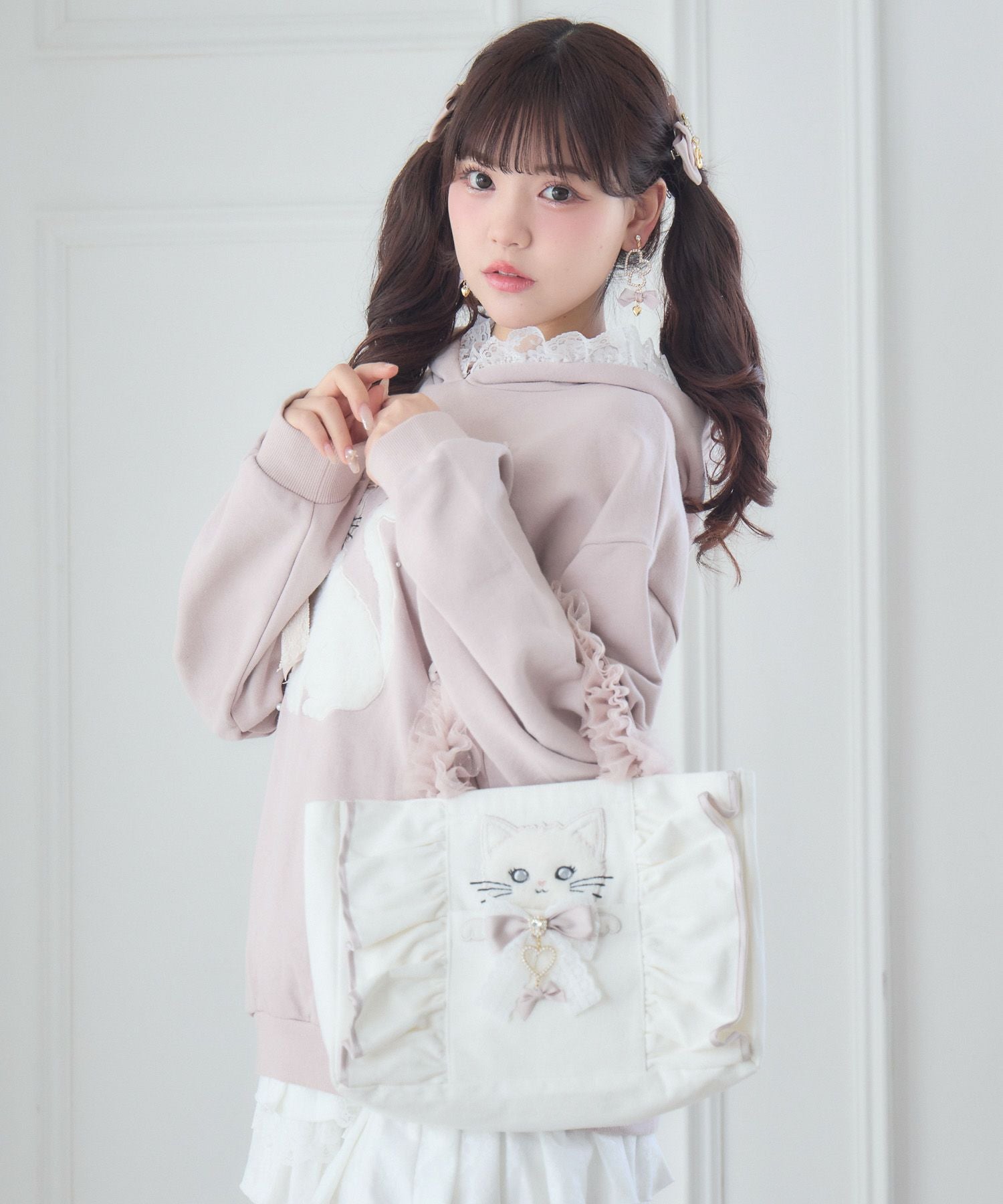 RibbonCat ミニトートバッグ | Rlab store
