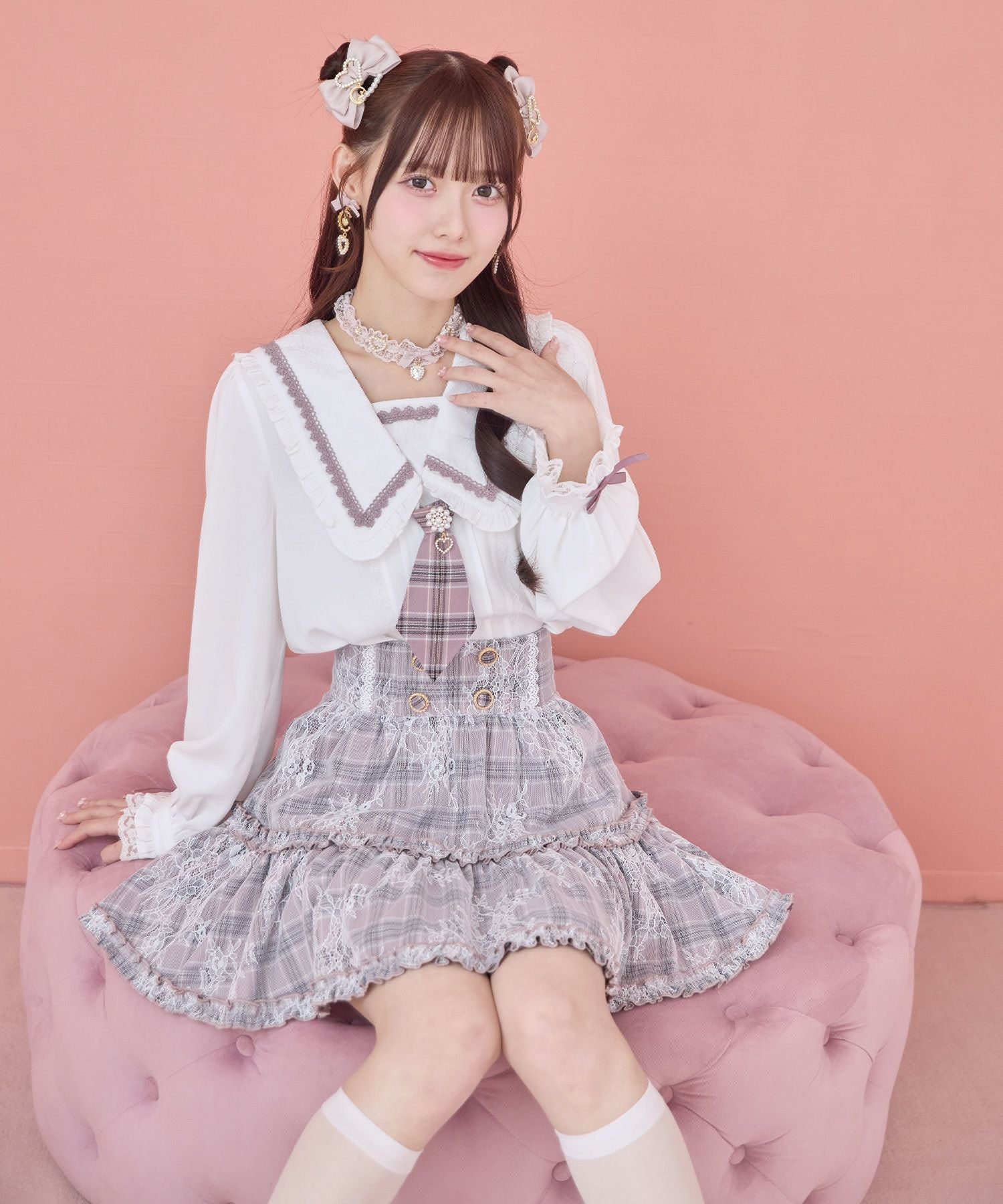 レースティアードスカート | Rlab store
