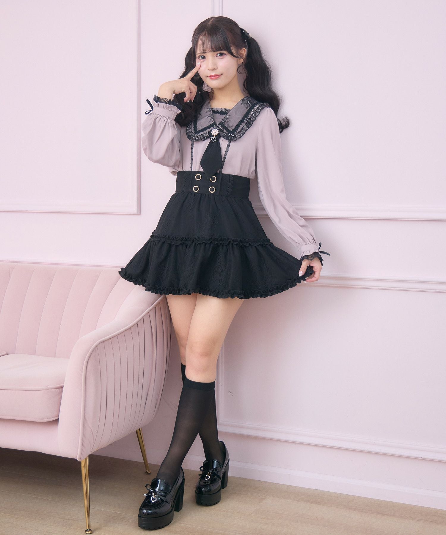 レースティアードスカート | Rlab store