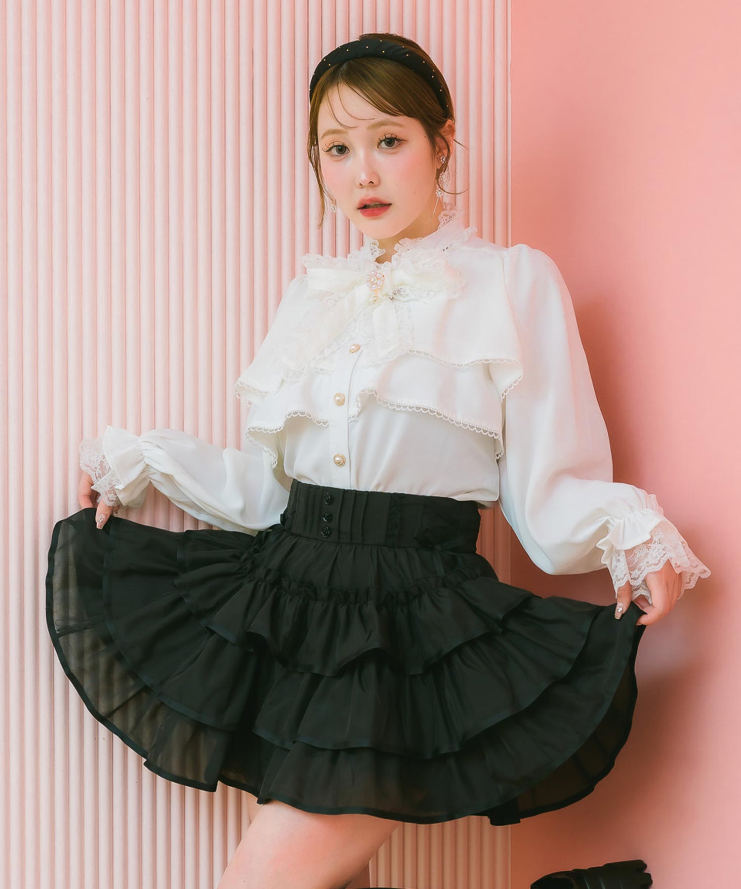 シアーラッフルミニスカパン | Rlab store