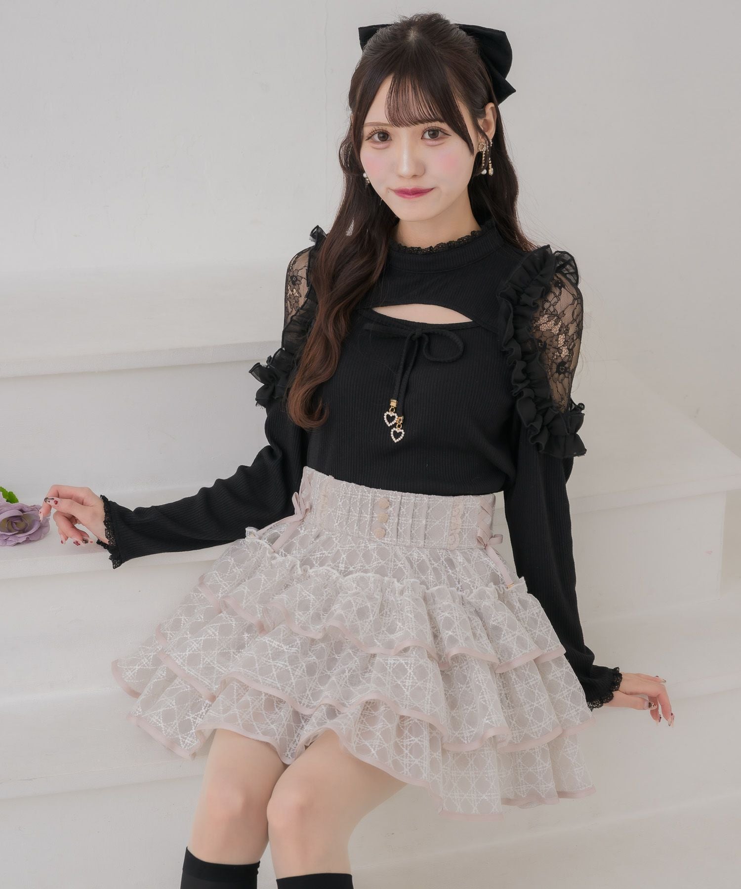 シアーラッフルミニスカパン | Rlab store