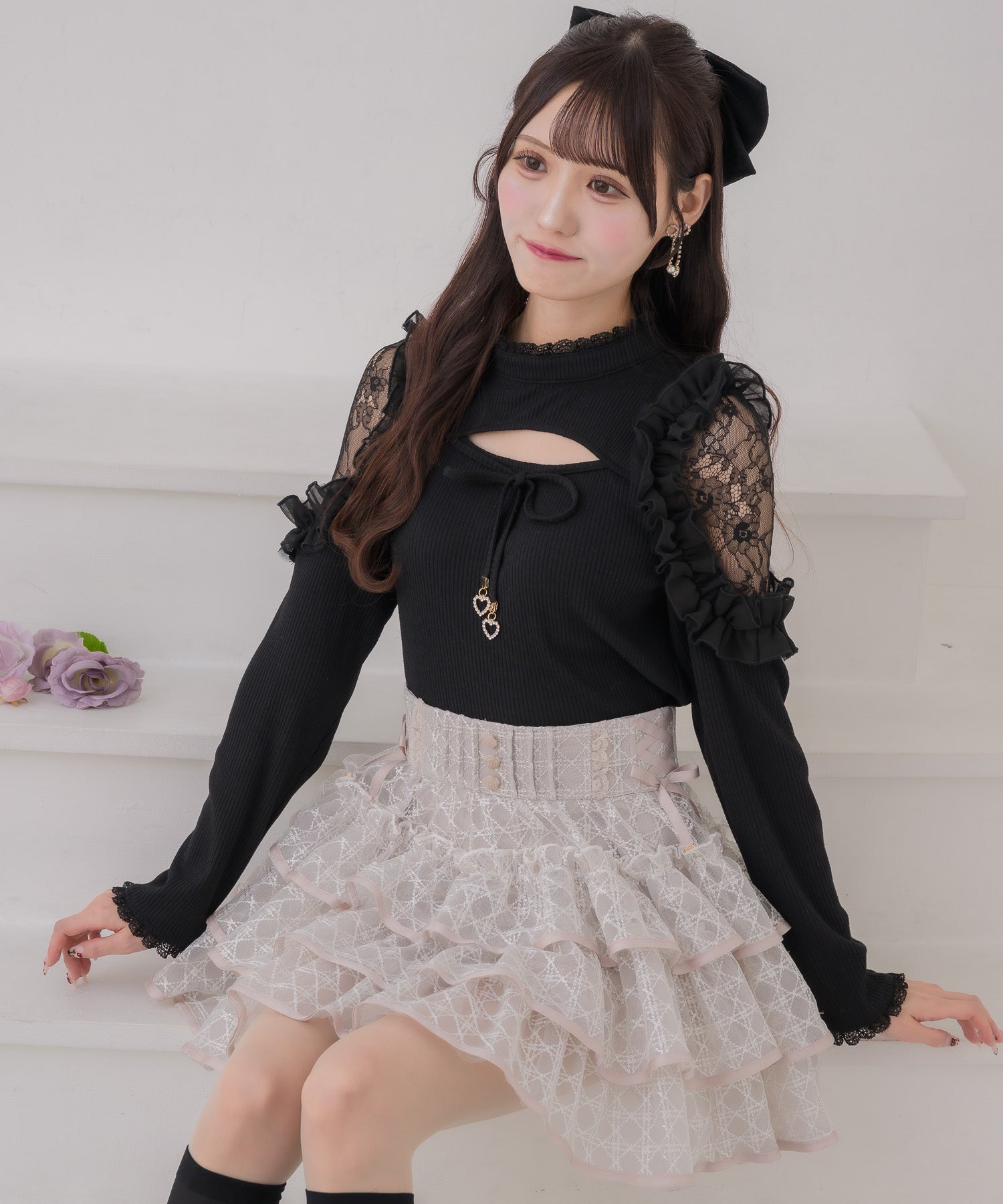 シアーラッフルミニスカパン | Rlab store
