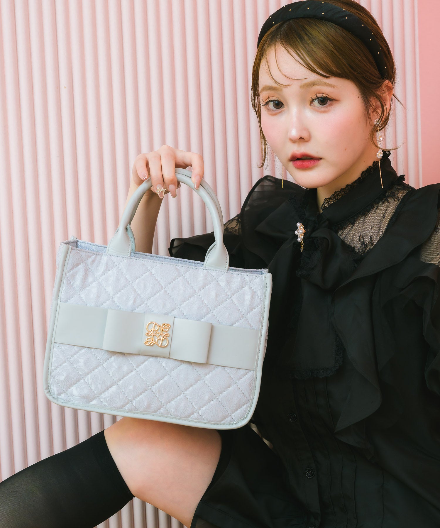 リボンバッグ ジャガードリボンバッグ | Rlab store