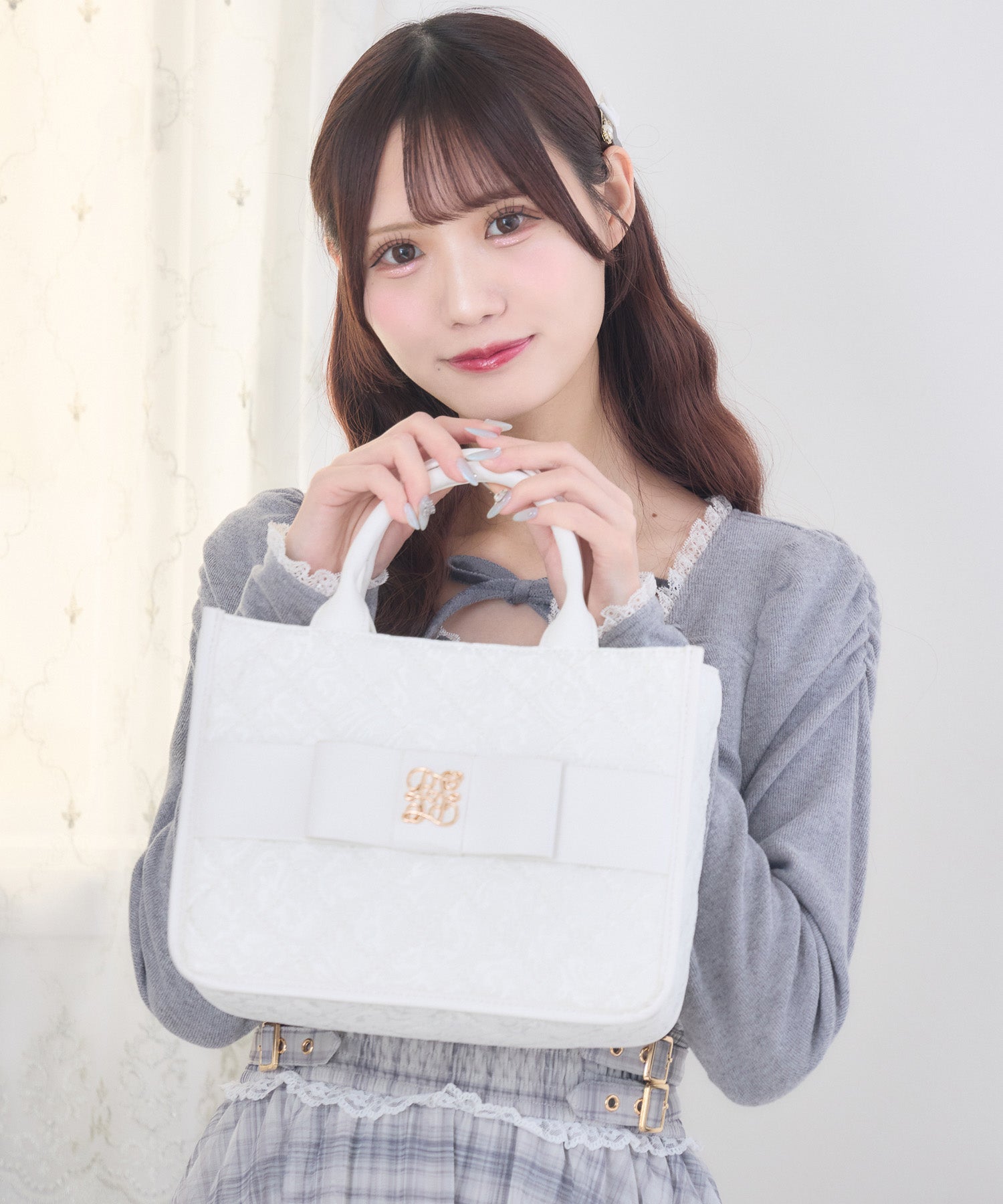 ジャガードリボンバッグ | Rlab store