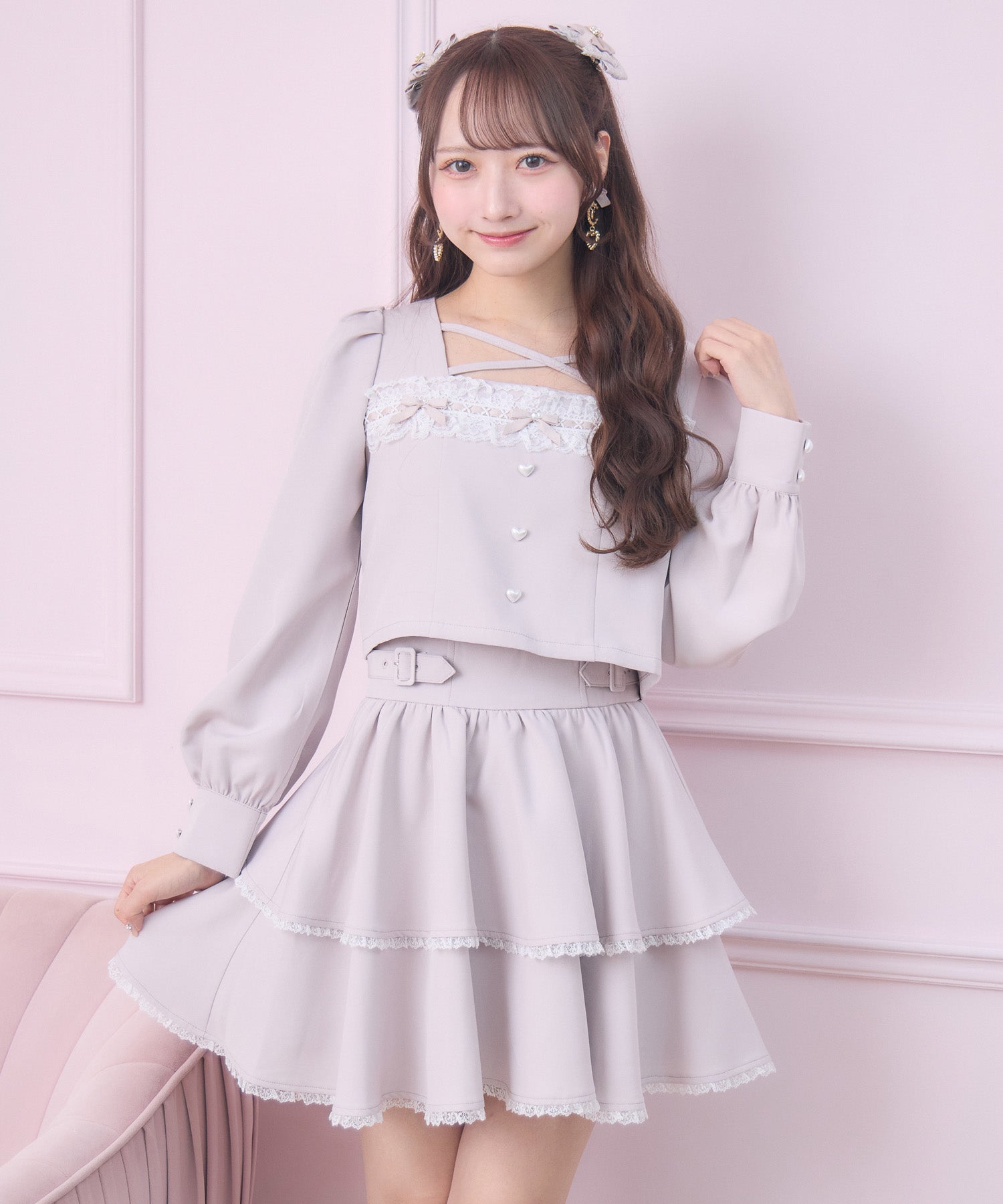 はしごレースティアードセットアップ | Rlab store