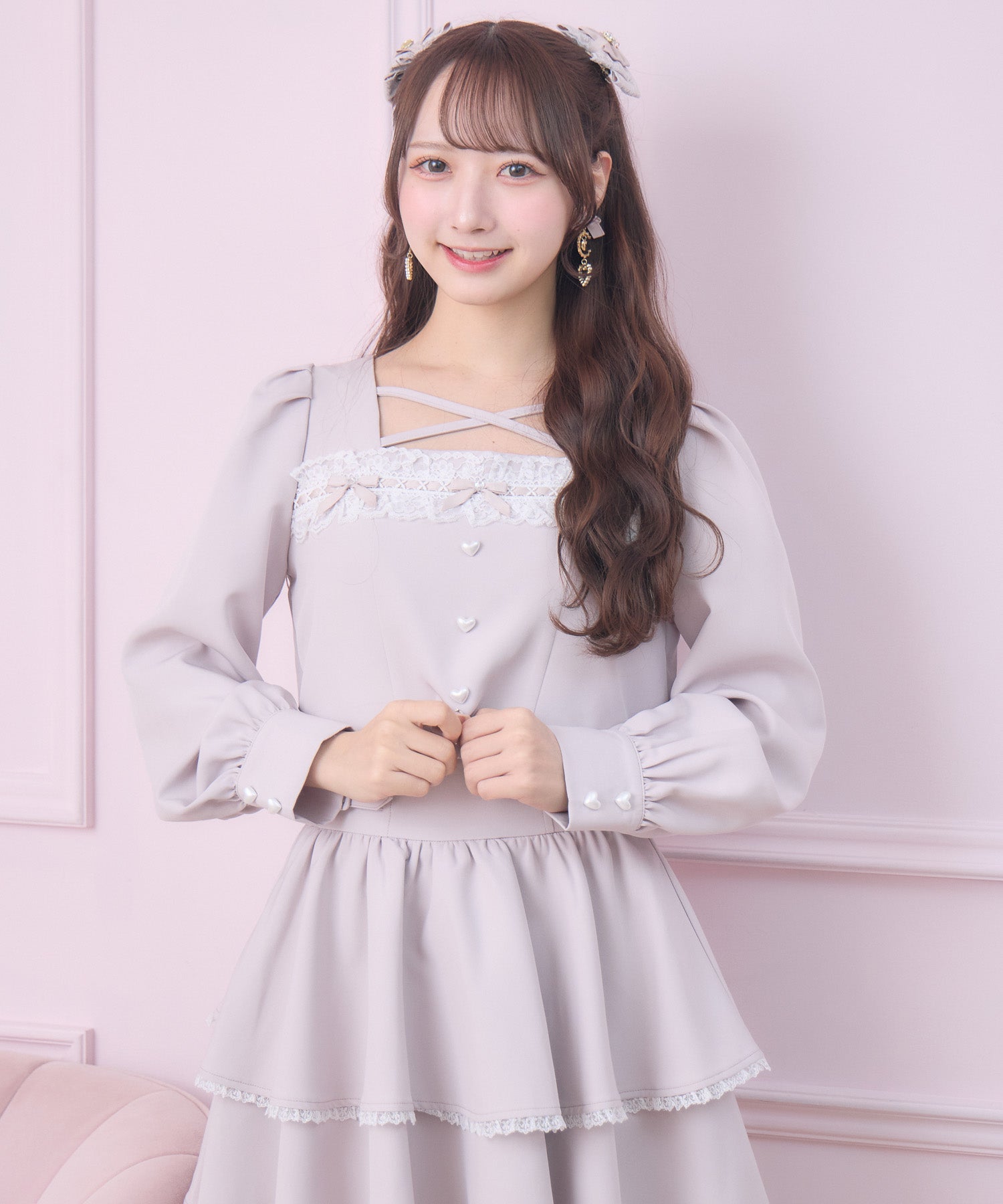 はしごレースティアードセットアップ | Rlab store