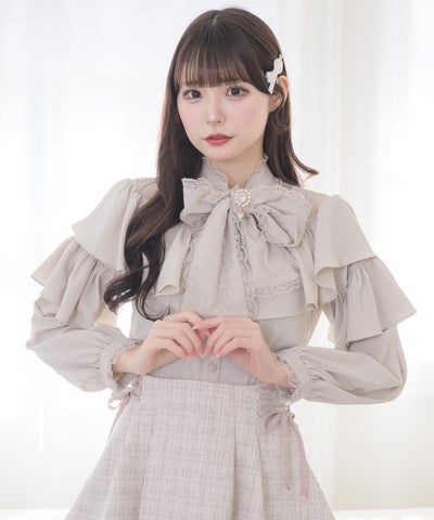 couture BY ROJITA シアーデコルテツイステリボンニット - メルカリ