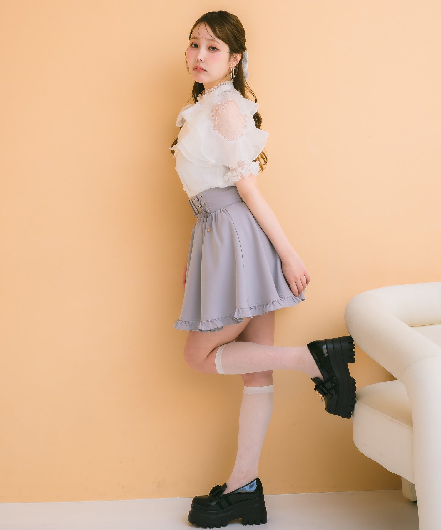 レースアップスカート | Rlab store