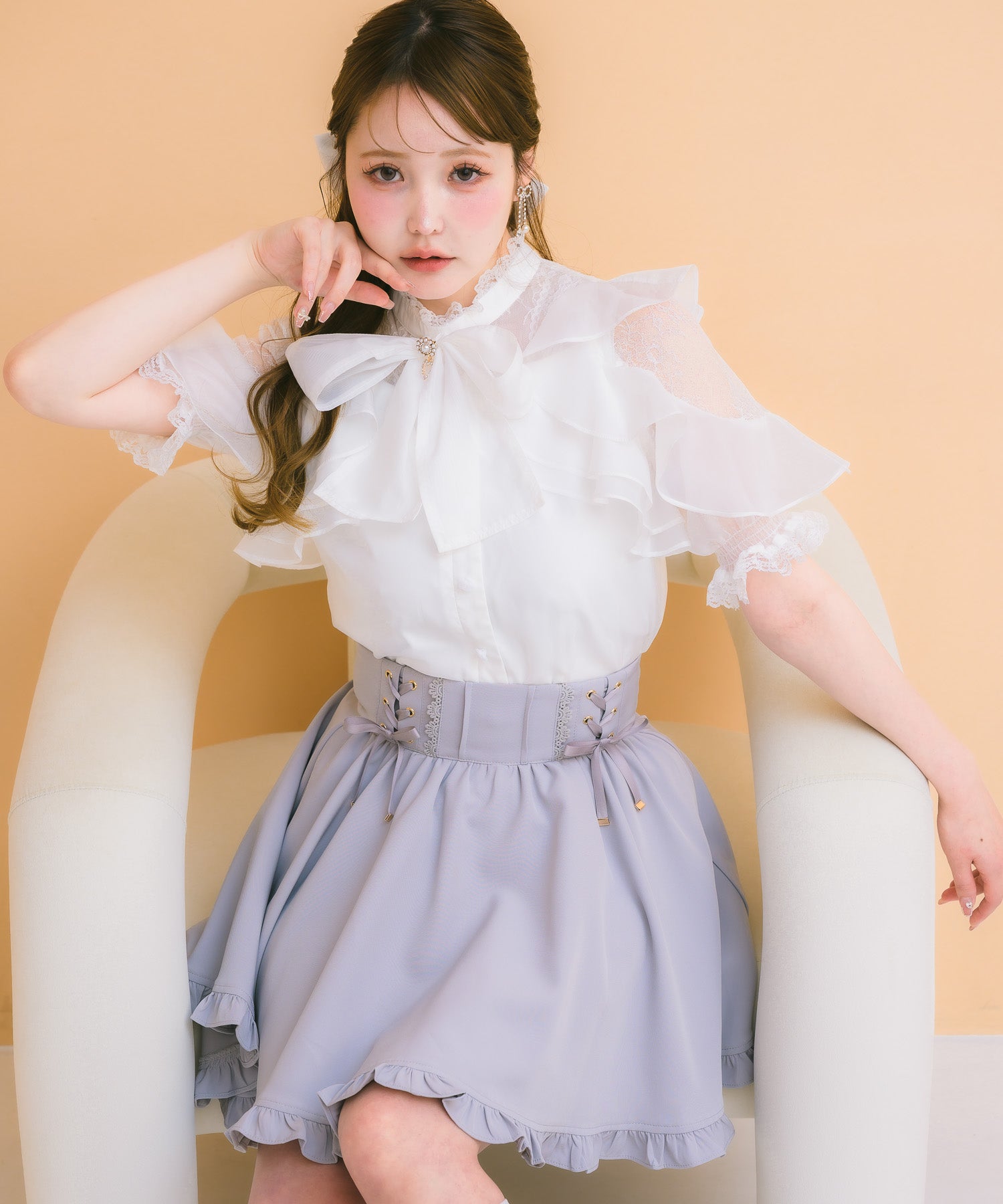 レースアップスカート | Rlab store