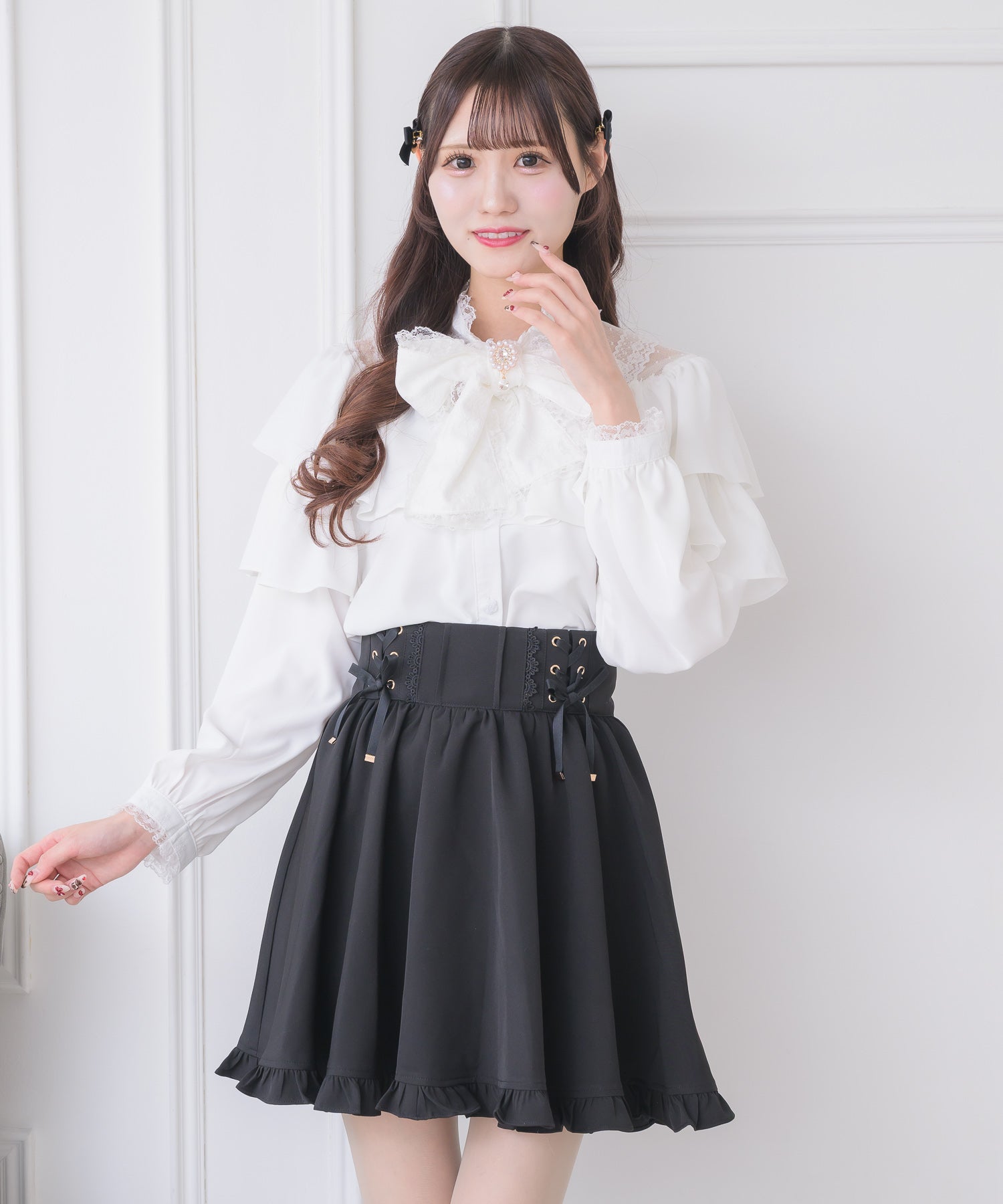 レースアップスカート | Rlab store