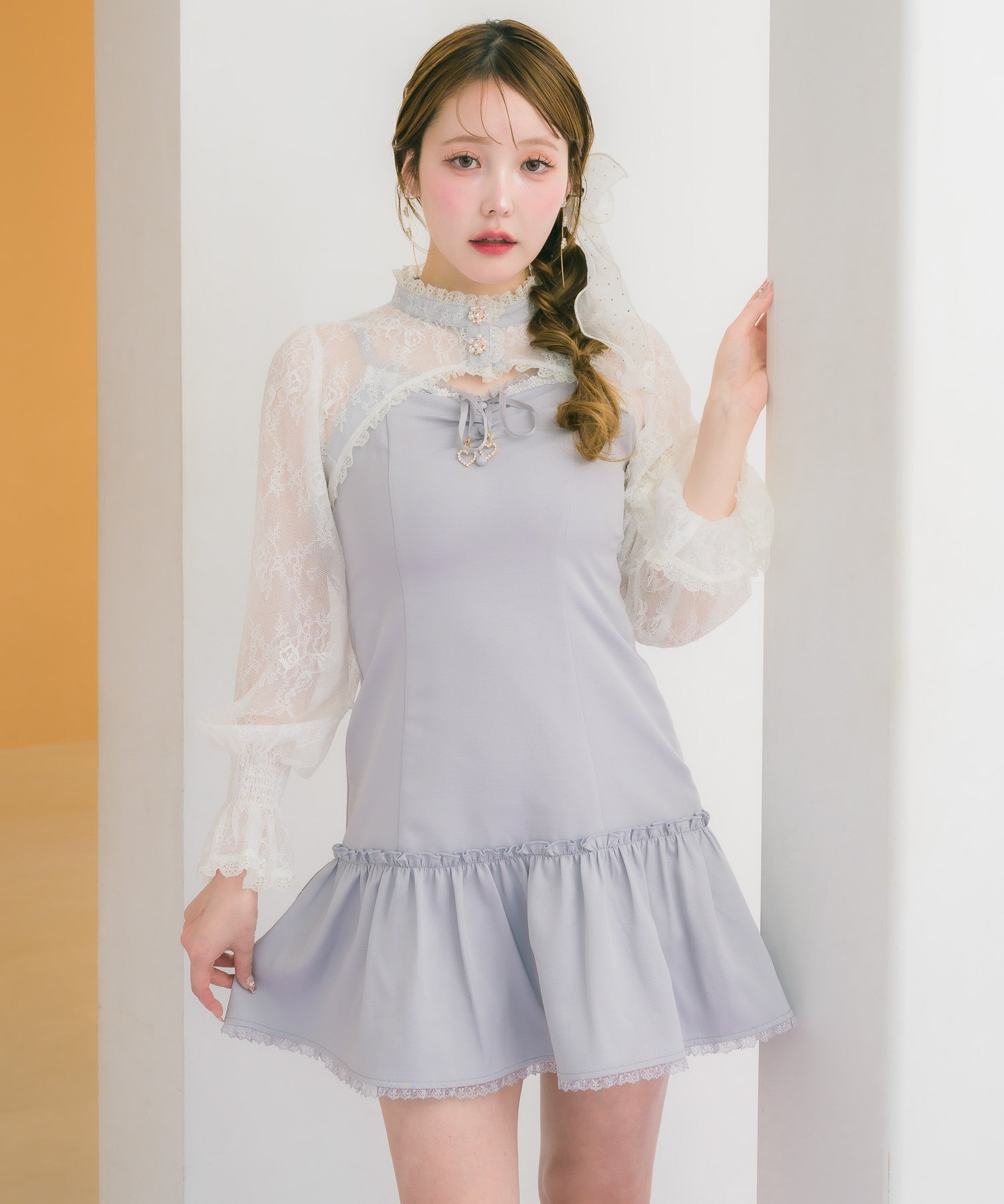 レースボレロ×キャミワンピース | Rlab store