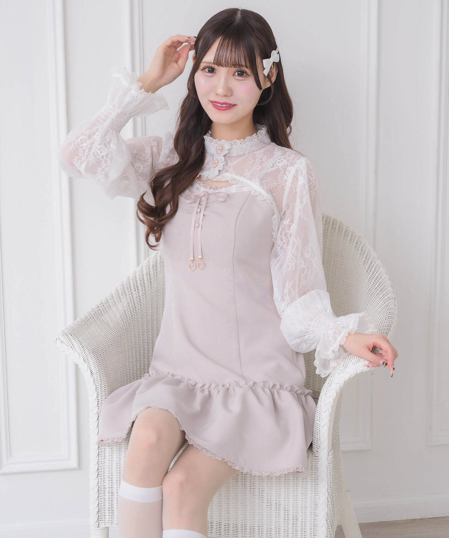 レースボレロ×キャミワンピース | Rlab store レースボレロ×キャミワンピース | Rlab store
