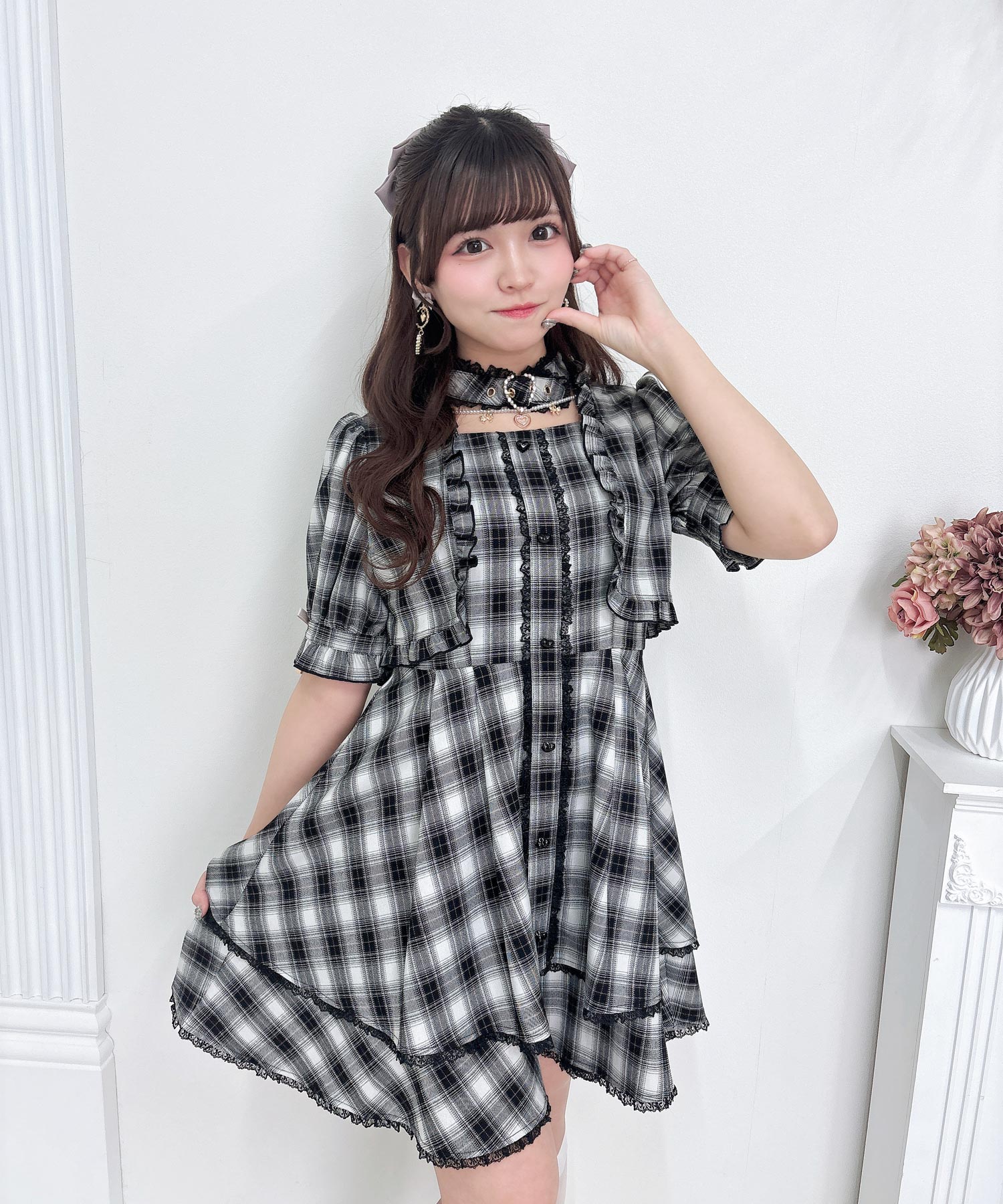 ハートバックルボレロ風ワンピース | Rlab store