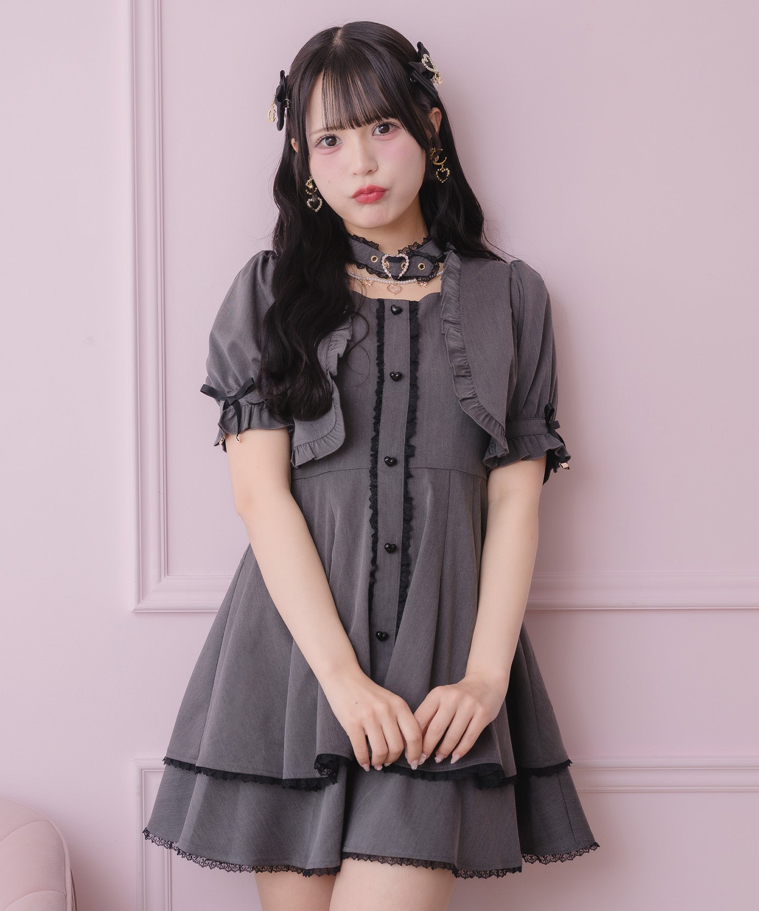 バーバリー　ワンピース　120 ボレロ ハートバックルボレロ風ワンピース | Rlab store