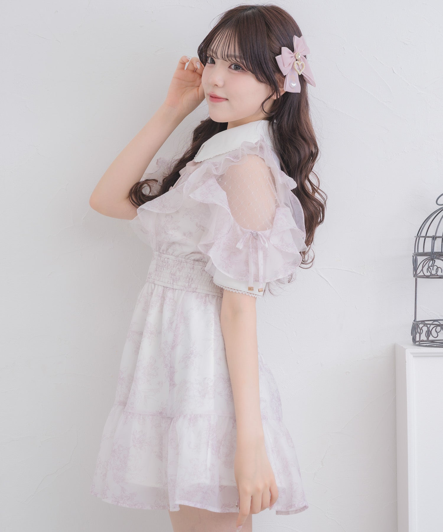 ROJITA　花柄半袖　ミニワンピース 花柄半袖ミニワンピース | Rlab store