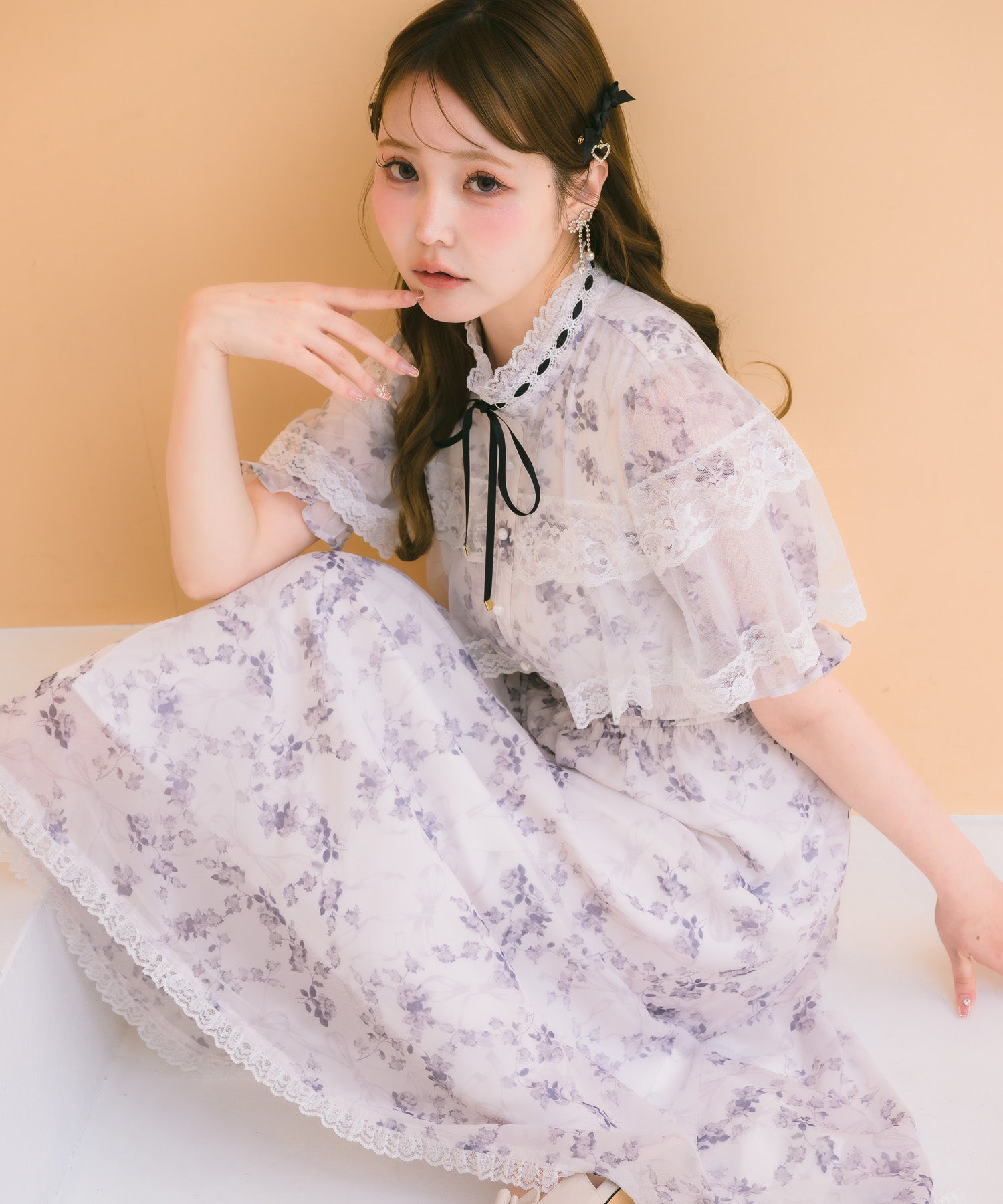 ケープロングワンピース | Rlab store