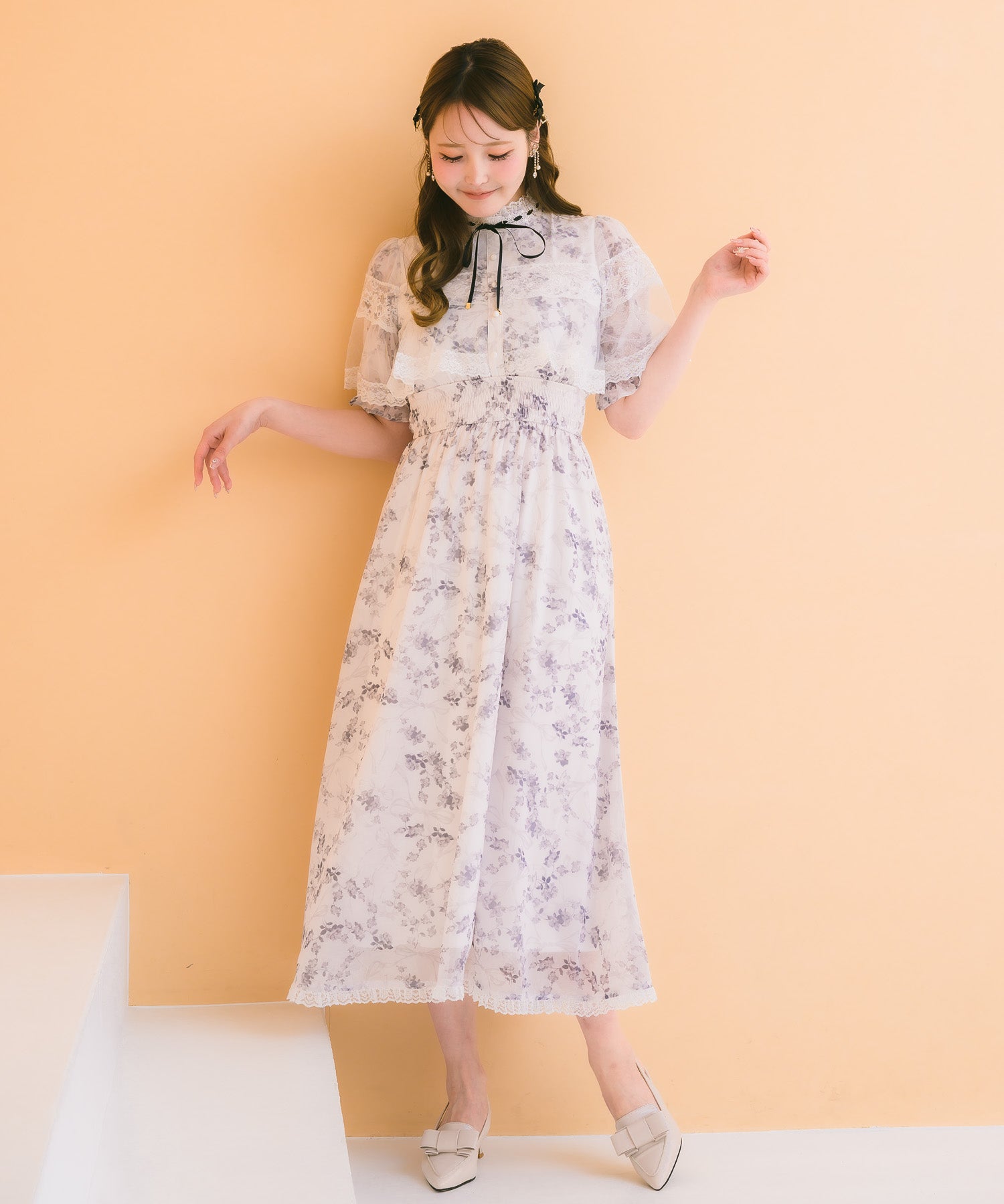 ケープロングワンピース | Rlab store