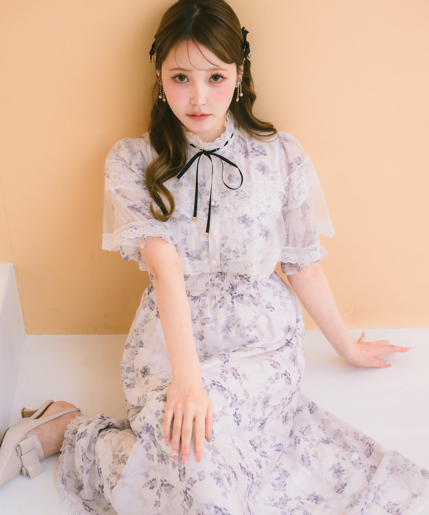 ケープロングワンピース | Rlab store