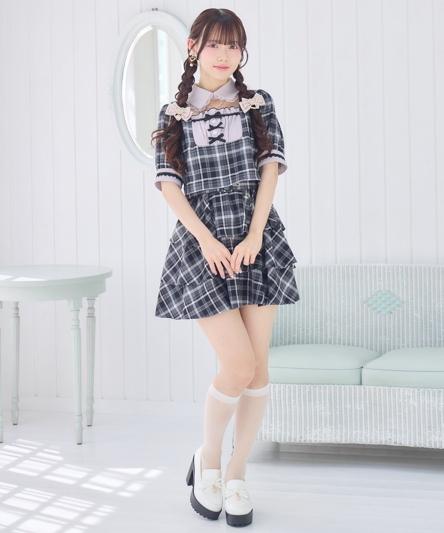 ツーピー風ティアードワンピース | Rlab store