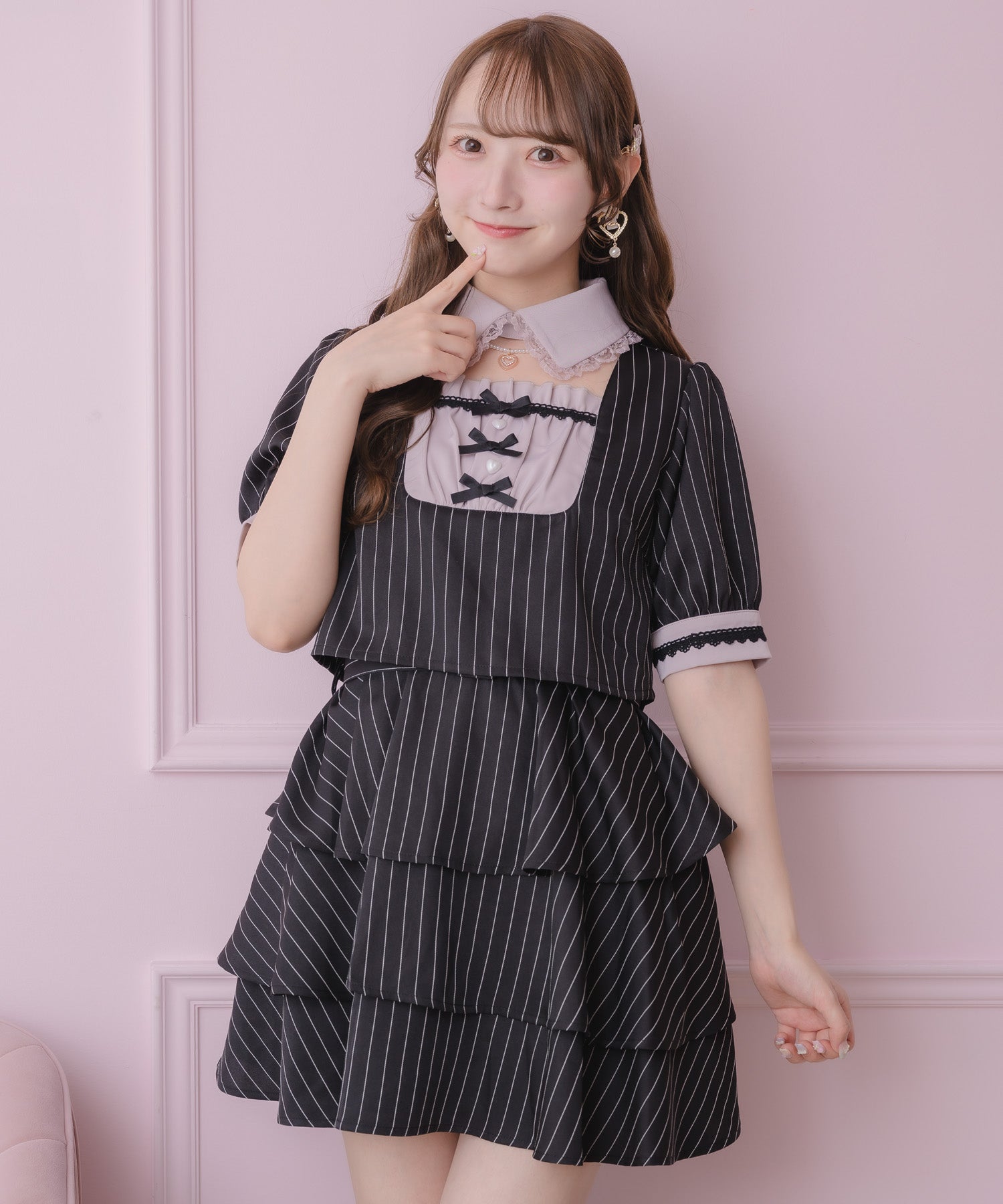 ツーピー風ティアードワンピース | Rlab store