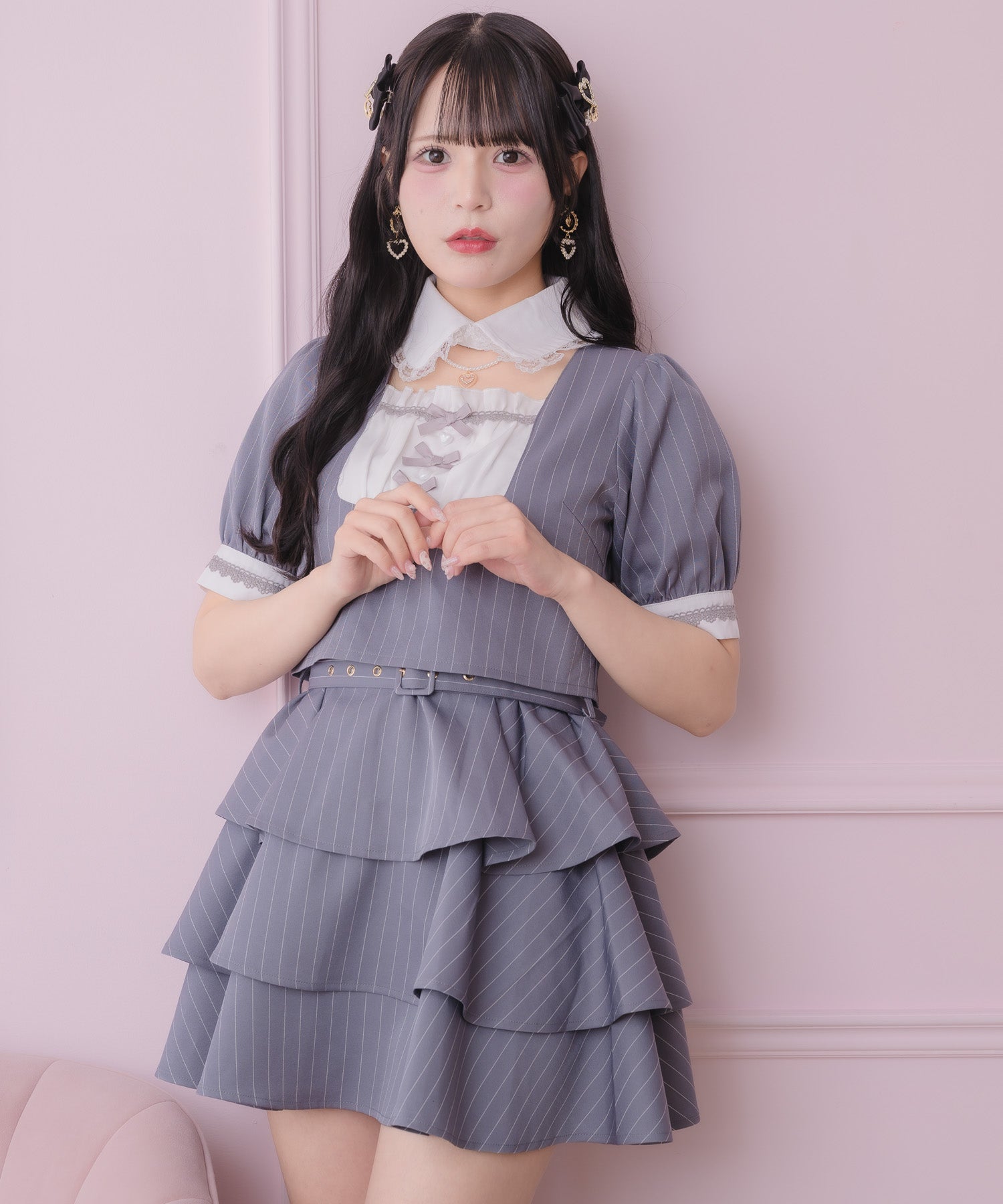 ツーピー風ティアードワンピース | Rlab store
