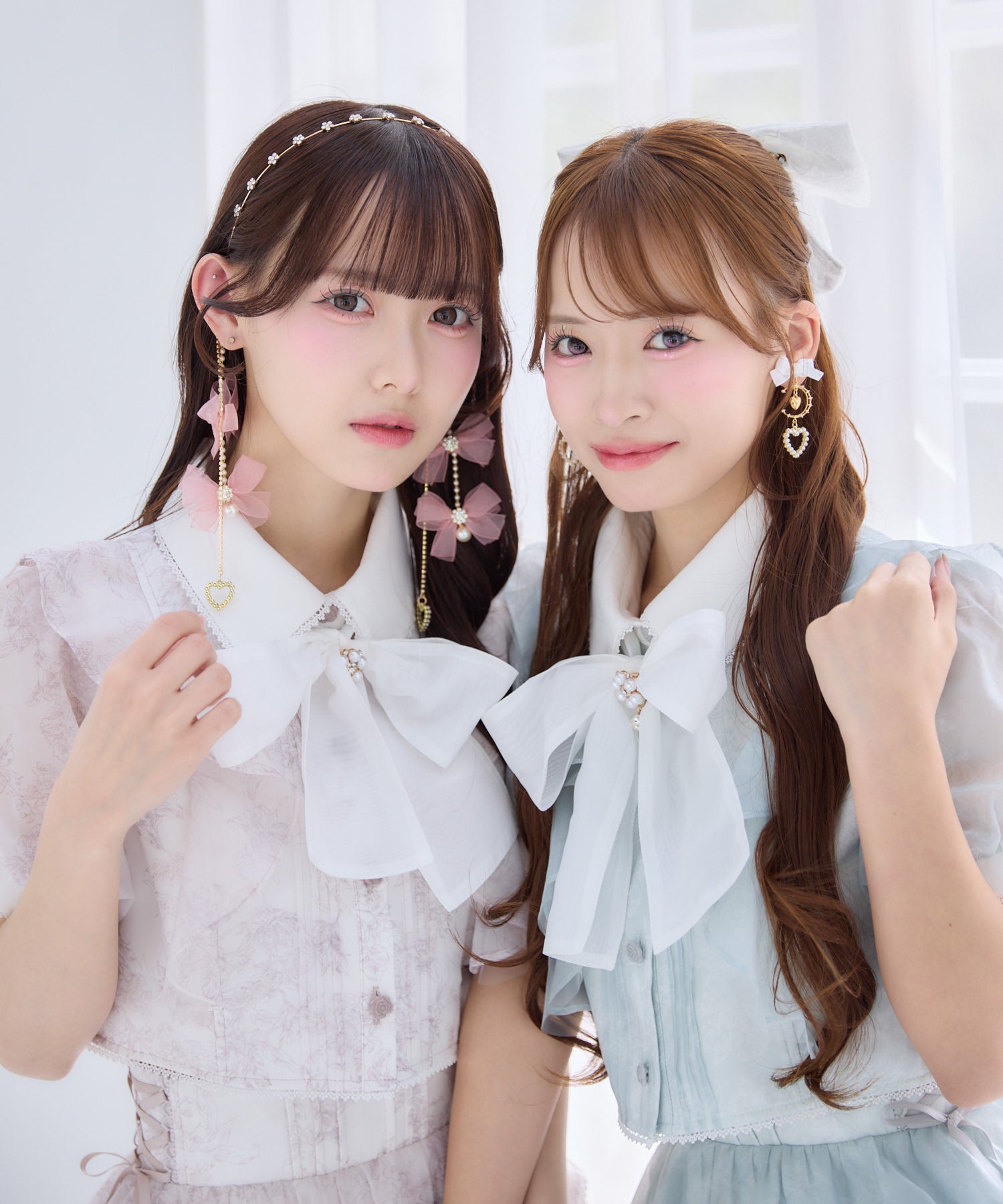 CITYSHOP BOW TIE PUFF BLOUSE ボウタイパフブラウス Zemeta Goat Chase - White Puff Sleeve Top - Tie-Front Bow Top - Lulus