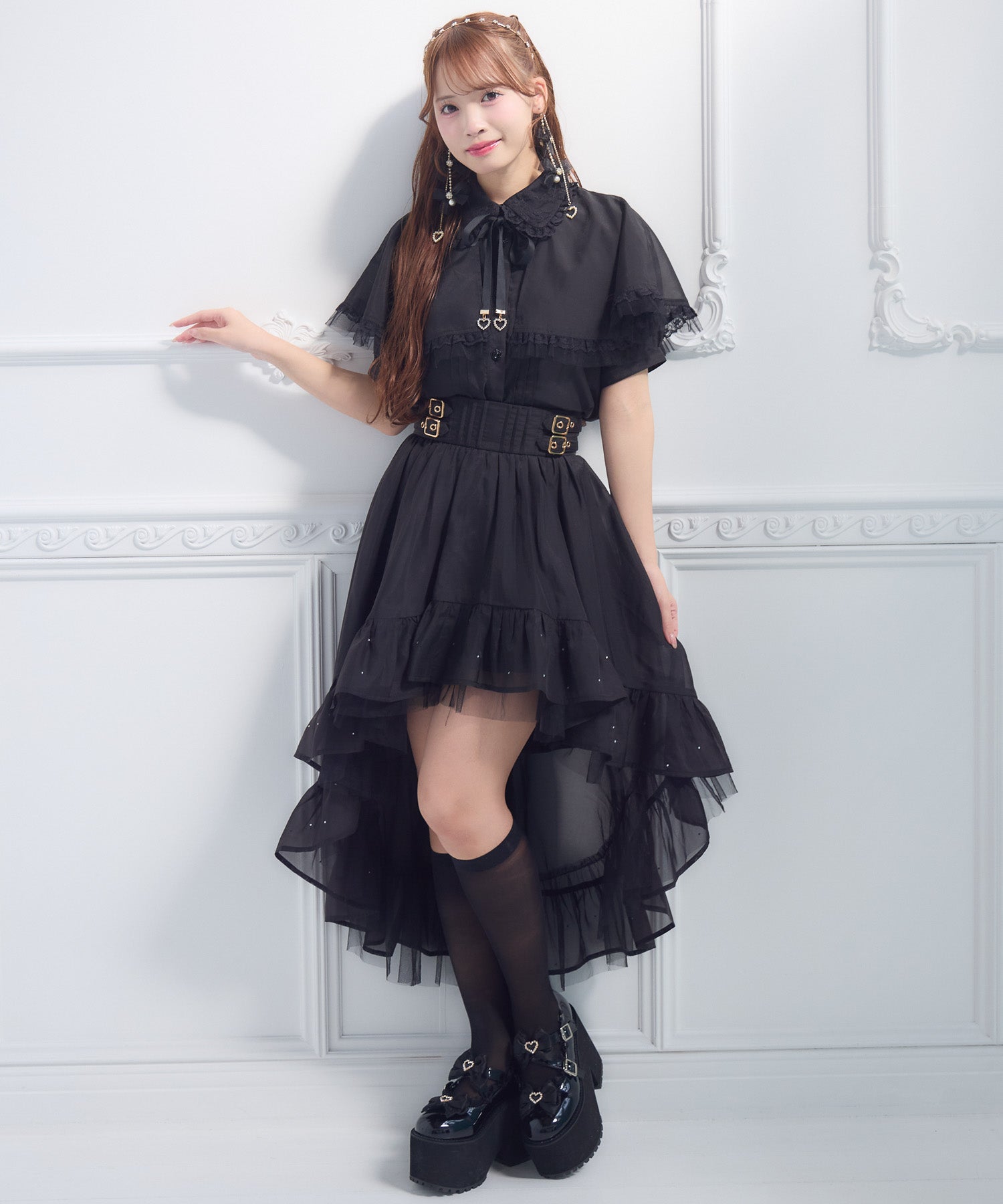 ストーン付きフィッシュテールスカート | Rlab store