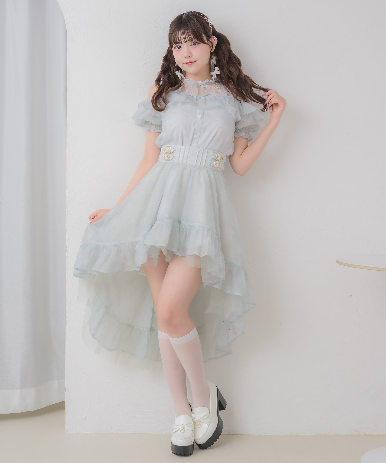 ストーン付きフィッシュテールスカート | Rlab store