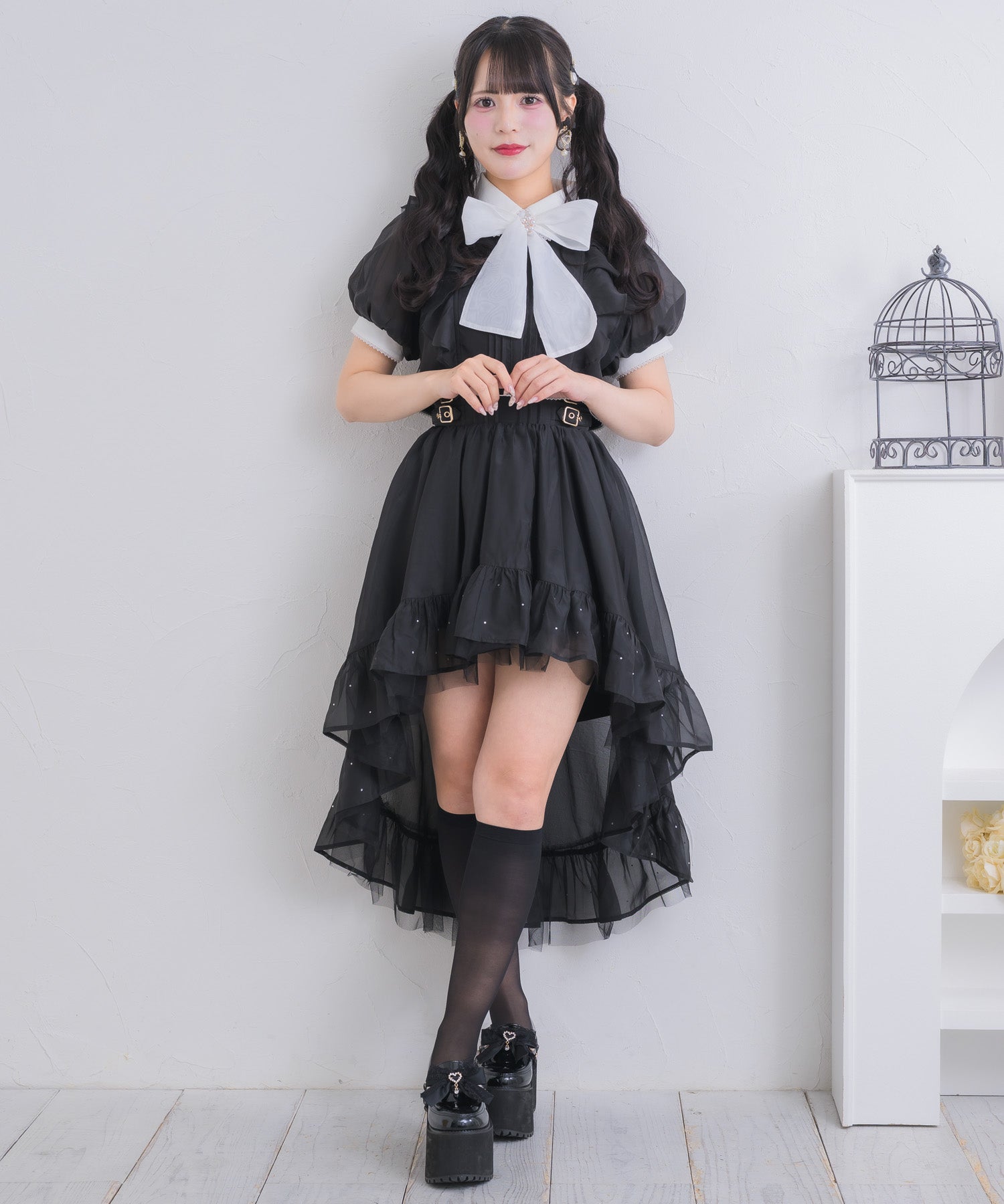 ストーン付きフィッシュテールスカート | Rlab store