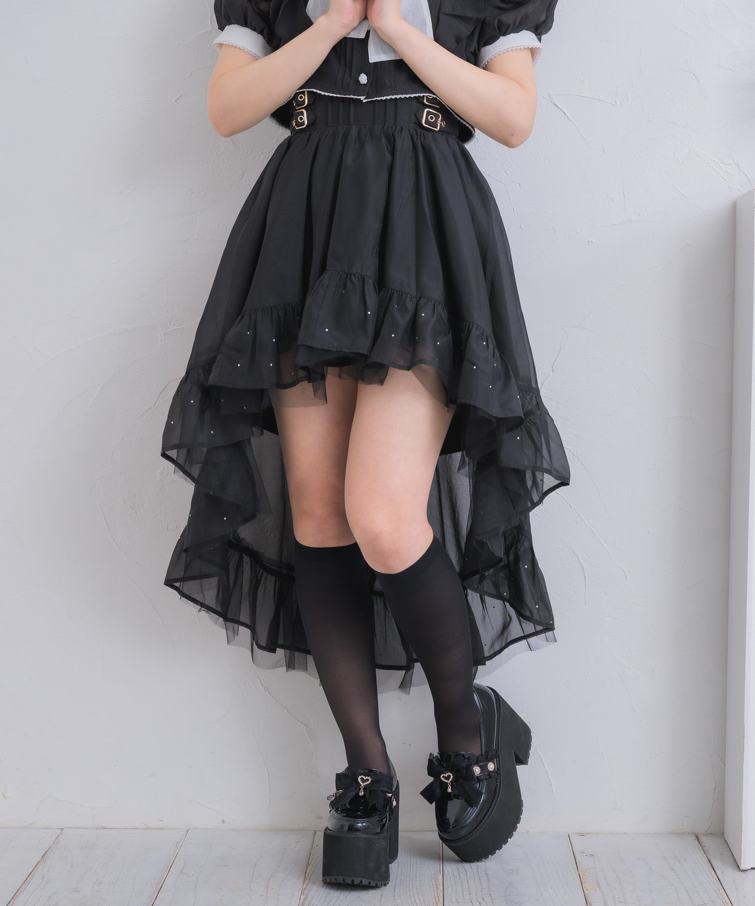 ストーン付きフィッシュテールスカート | Rlab store