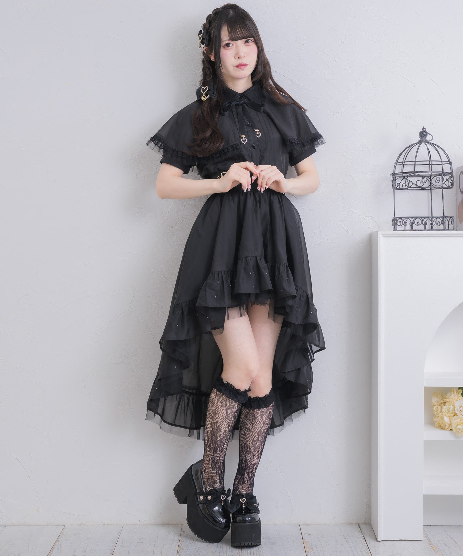 ストーン付きフィッシュテールスカート | Rlab store