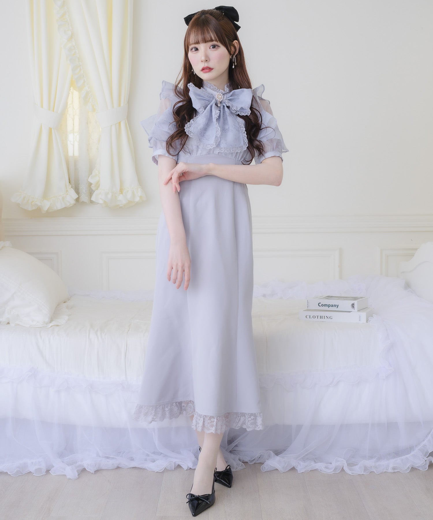 花柄ドッキングワンピース | Rlab store