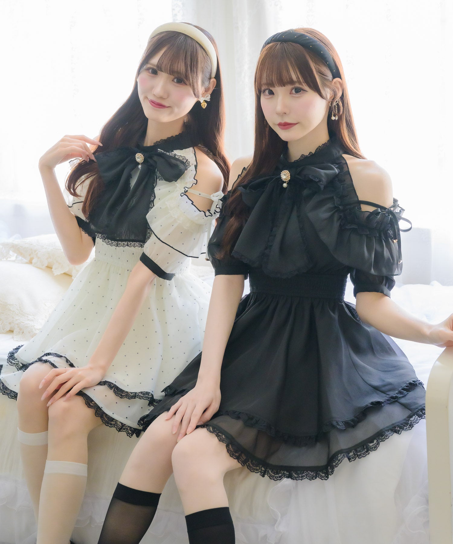 ボウタイリボンアメスリ風ワンピース | Rlab store ボウタイリボンアメスリ風ワンピース | Rlab store