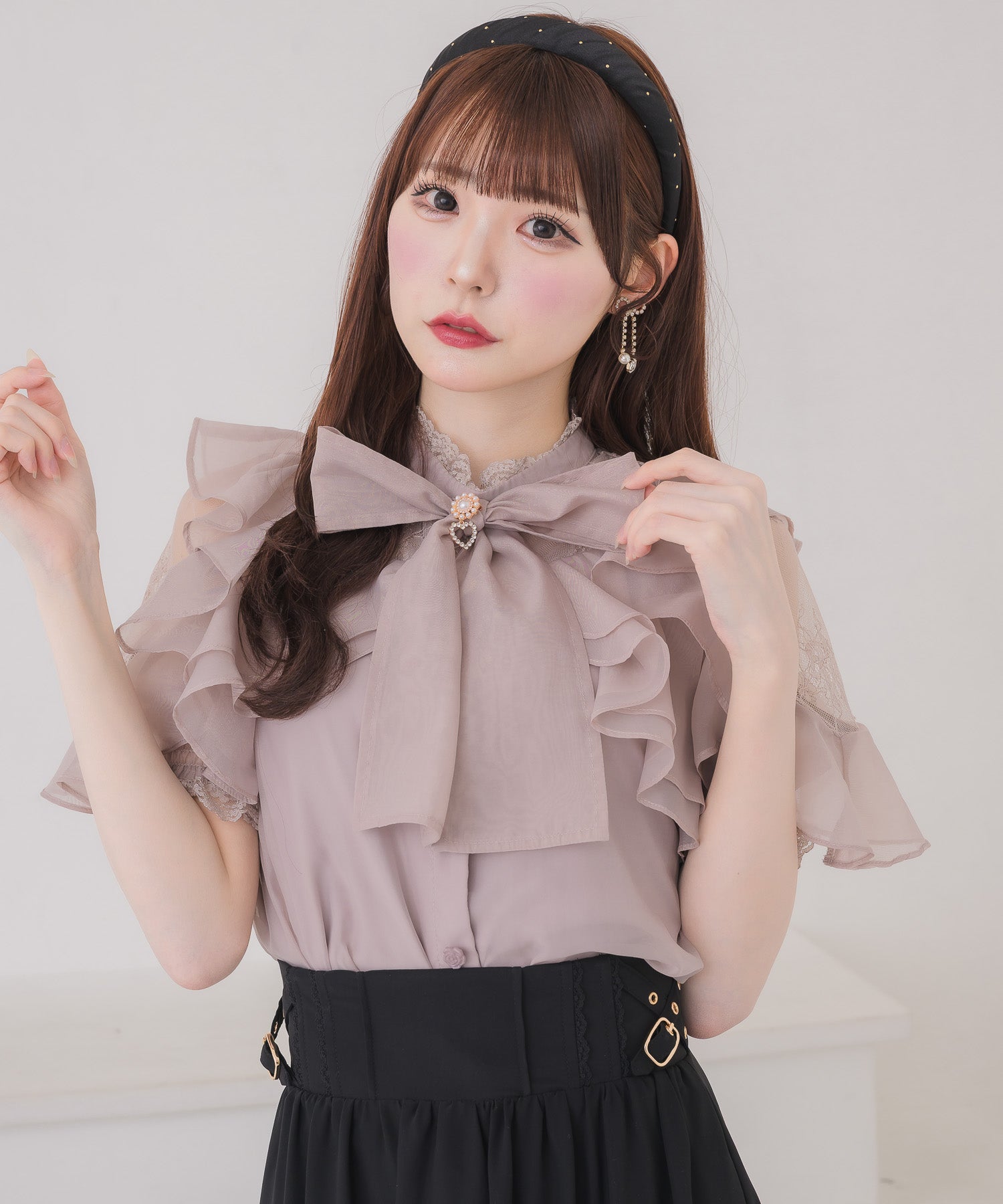 ラッフルシアーブラウス | Rlab store